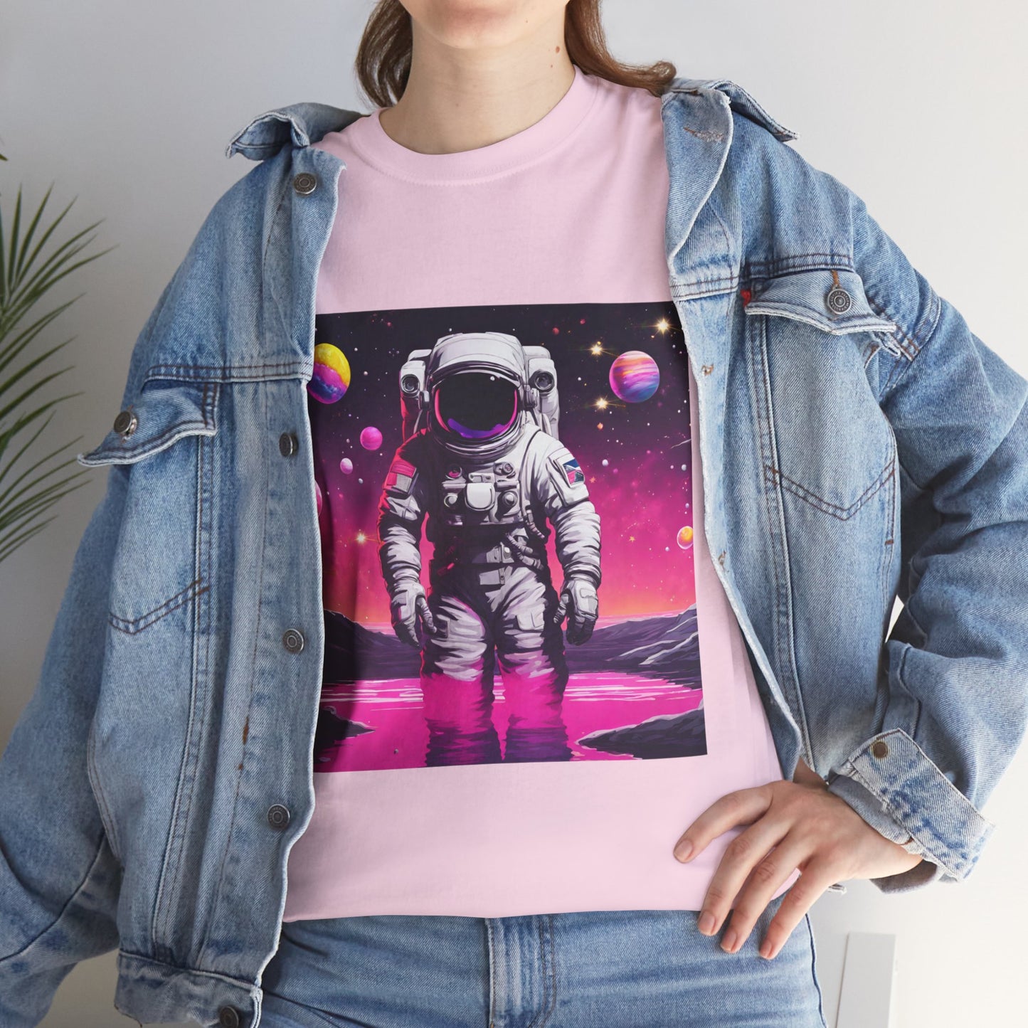 Astronaut Exploring New Worlds Flashlander Gym Shirt