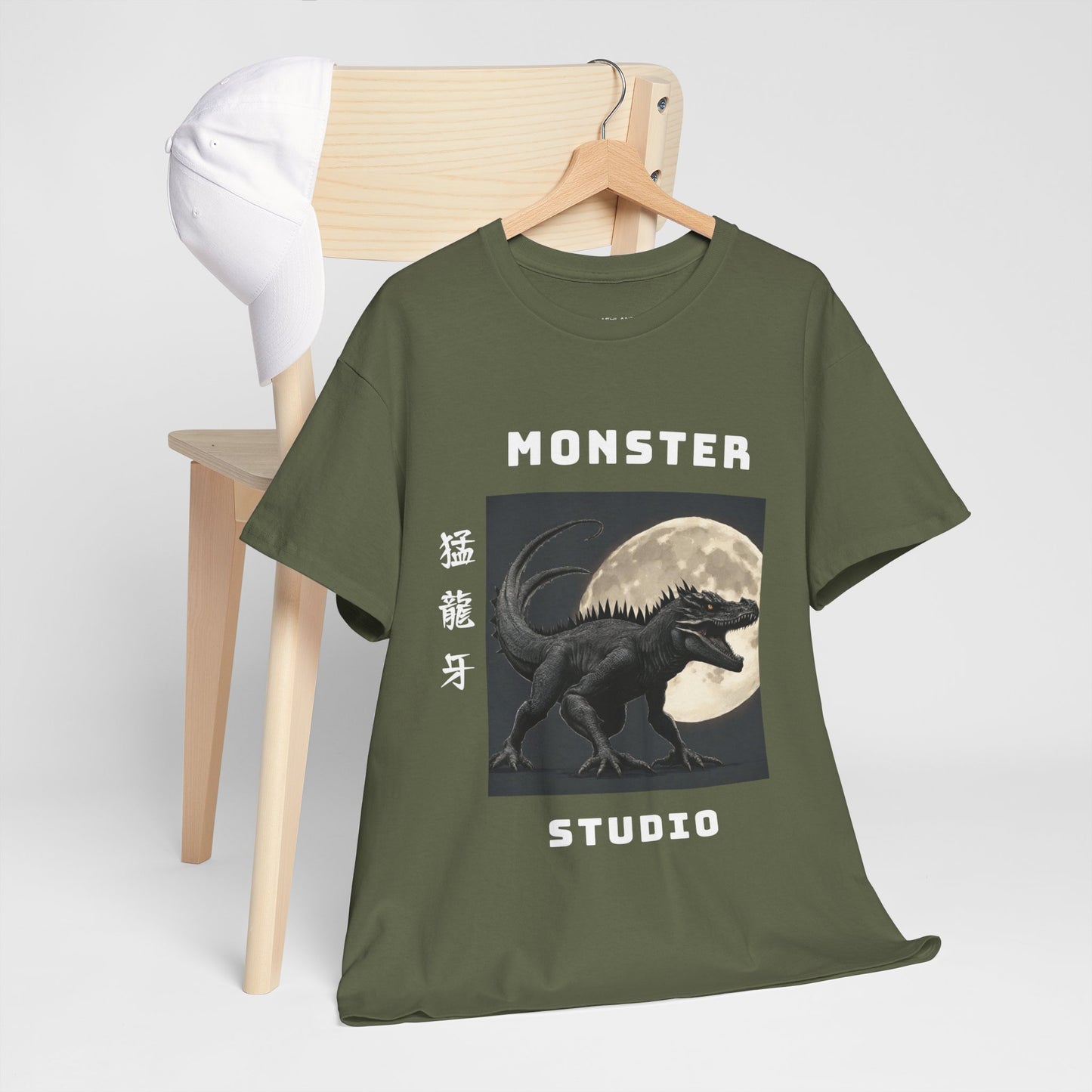 Vintage Monster Studio Japanese Custom Name - Flashlander Gym Shirt