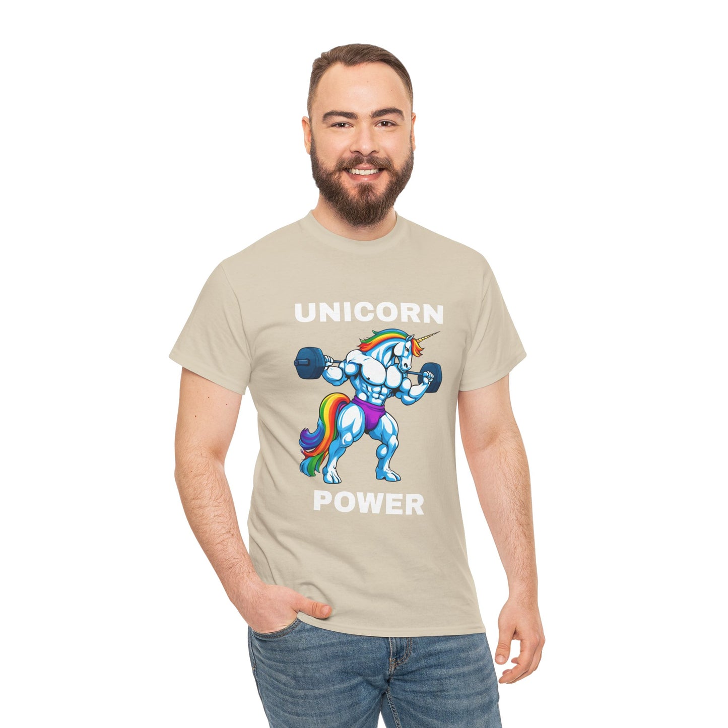 Muscle Unicorn Power  - Flashlander Gym Shirt