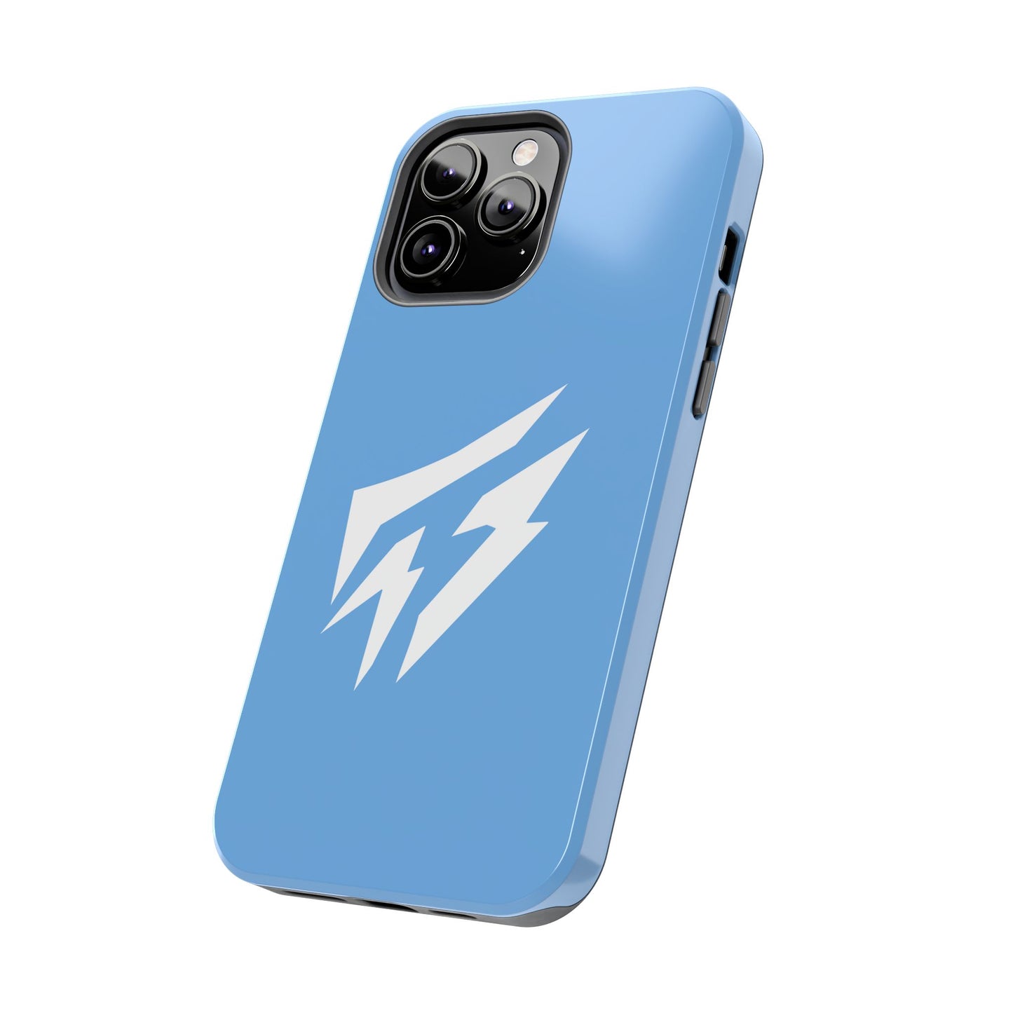 Flashlander Thunders Tough Phone Cases for all Iphone and Samsung Galaxy Light Blue