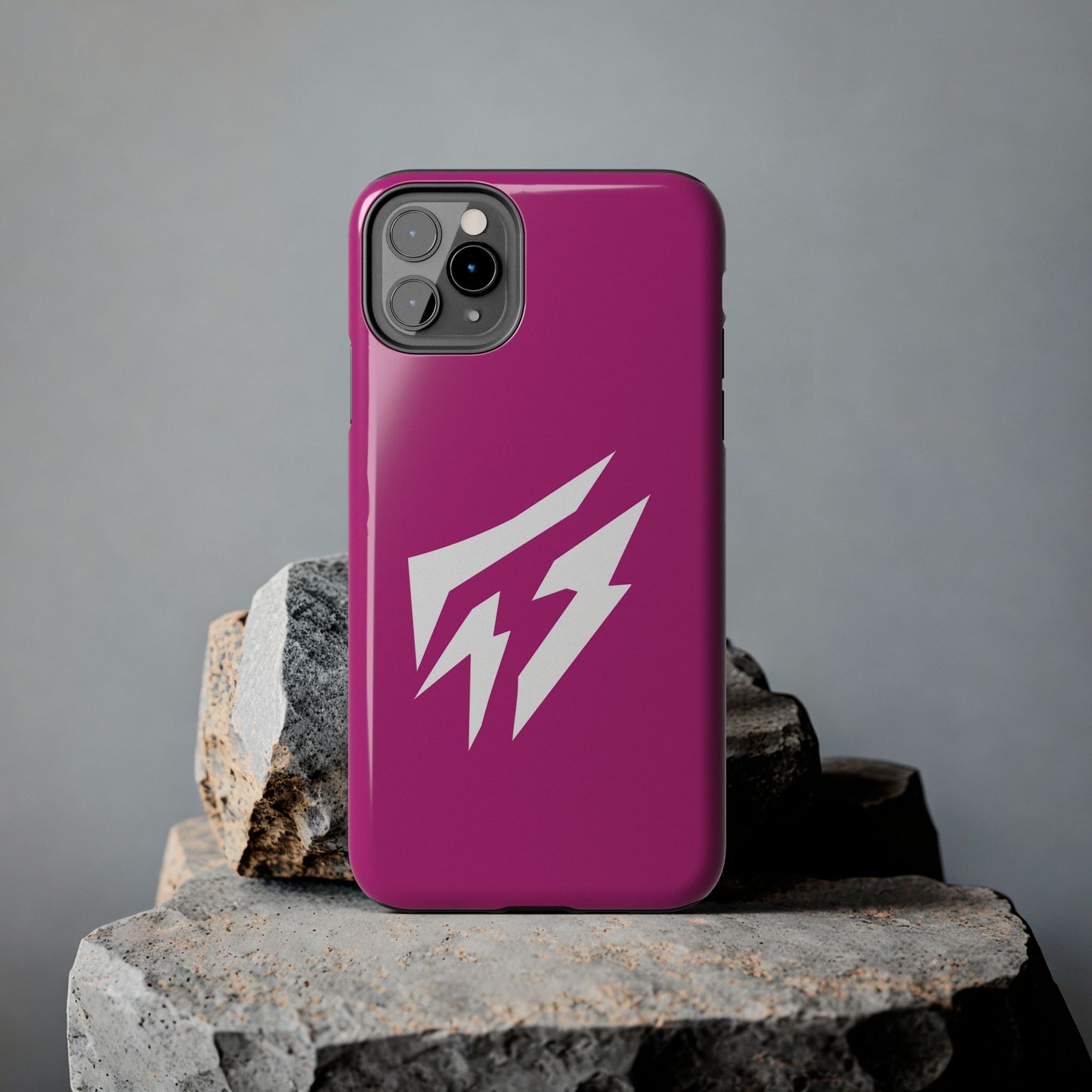 Flashlander Thunders Tough Phone Cases for all Iphone and Samsung Galaxy Dark Pink