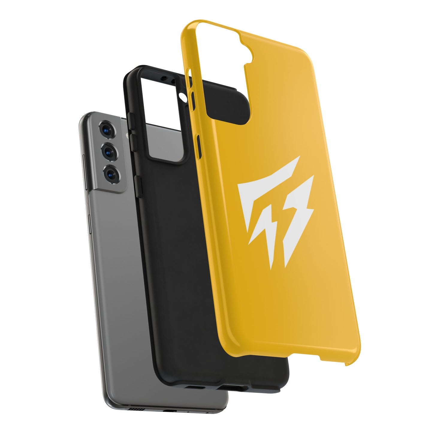 Flashlander Thunders Tough Phone Cases for all Iphone and Samsung Galaxy Yellow