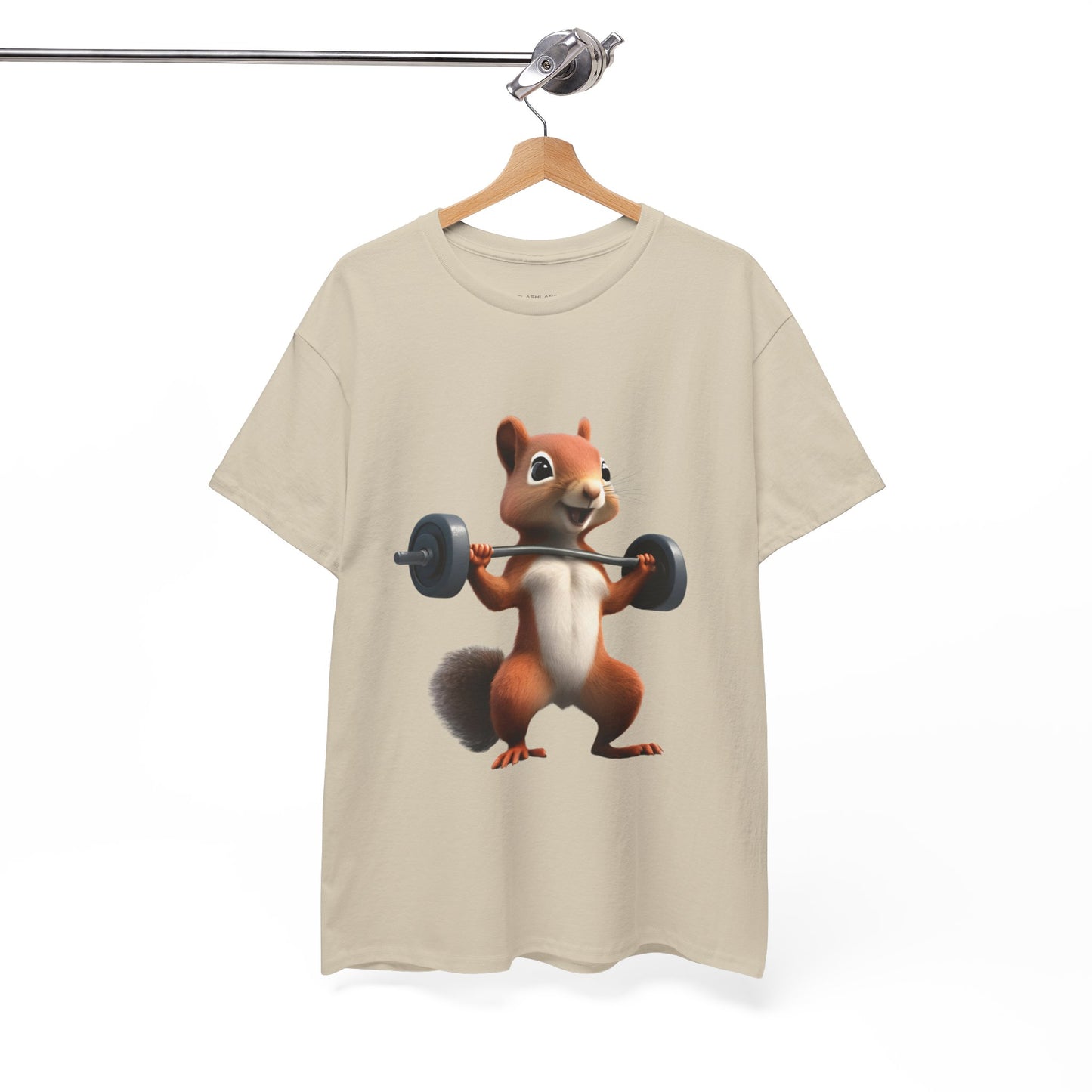 Squirrel Weightlifting Vintage Gym Shirt - Flashlander Graphic Tee