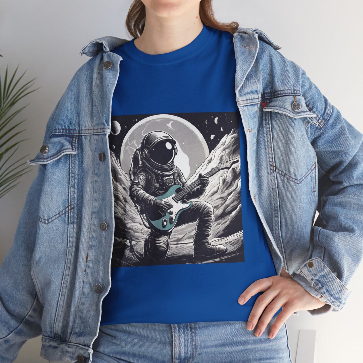 Galactic Jam Rockstar Astronaut Flashlander Gym Shirt