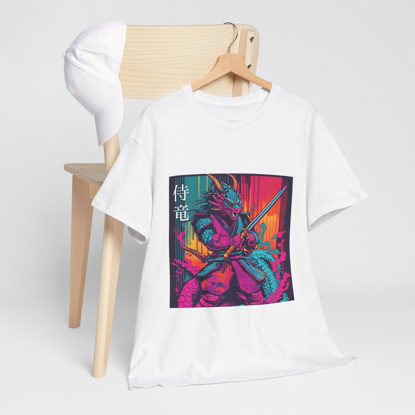 Dragon Samurai Pop Art - Flashlander Gym Shirt