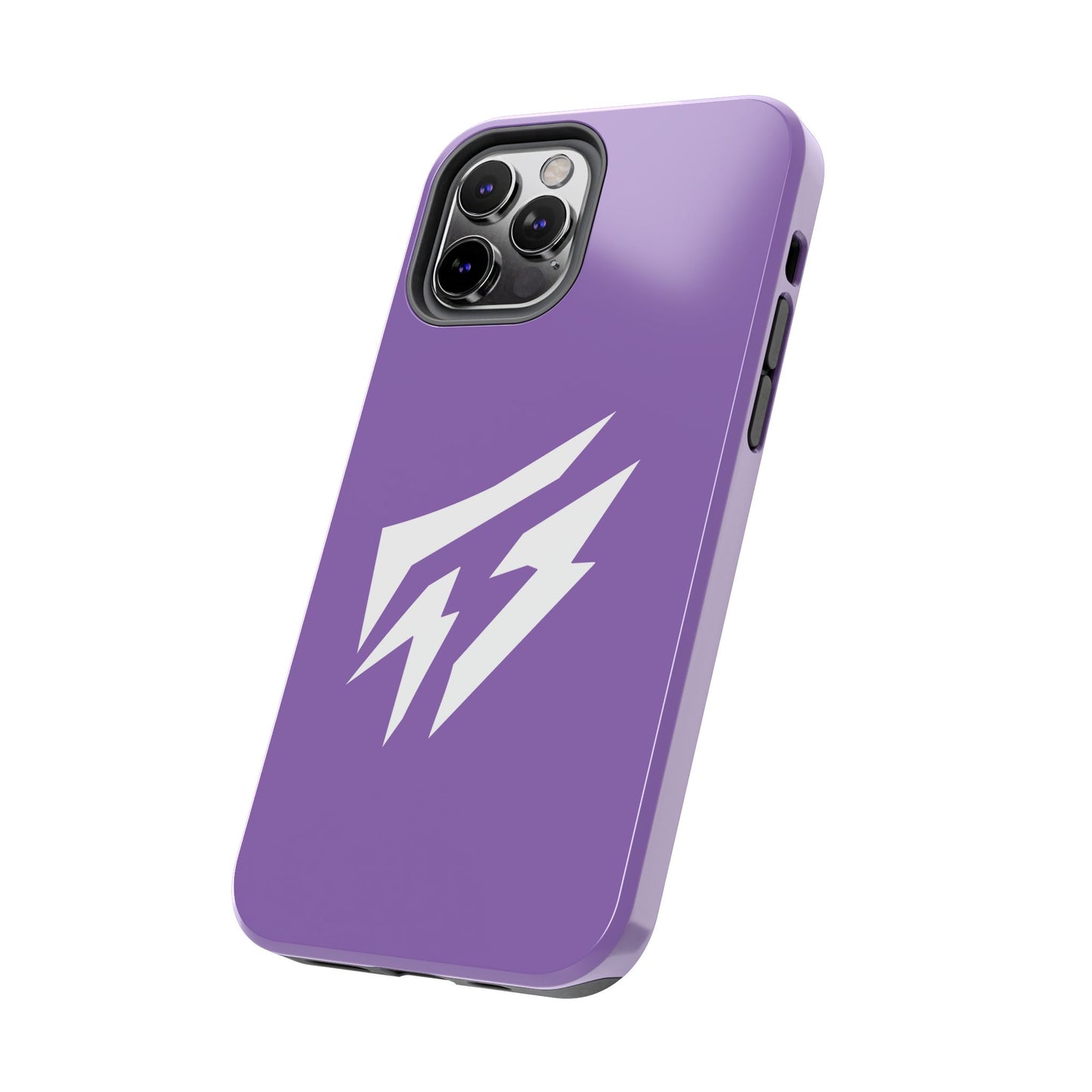 Flashlander Thunders Tough Phone Cases for all Iphone and Samsung Galaxy Light Purple