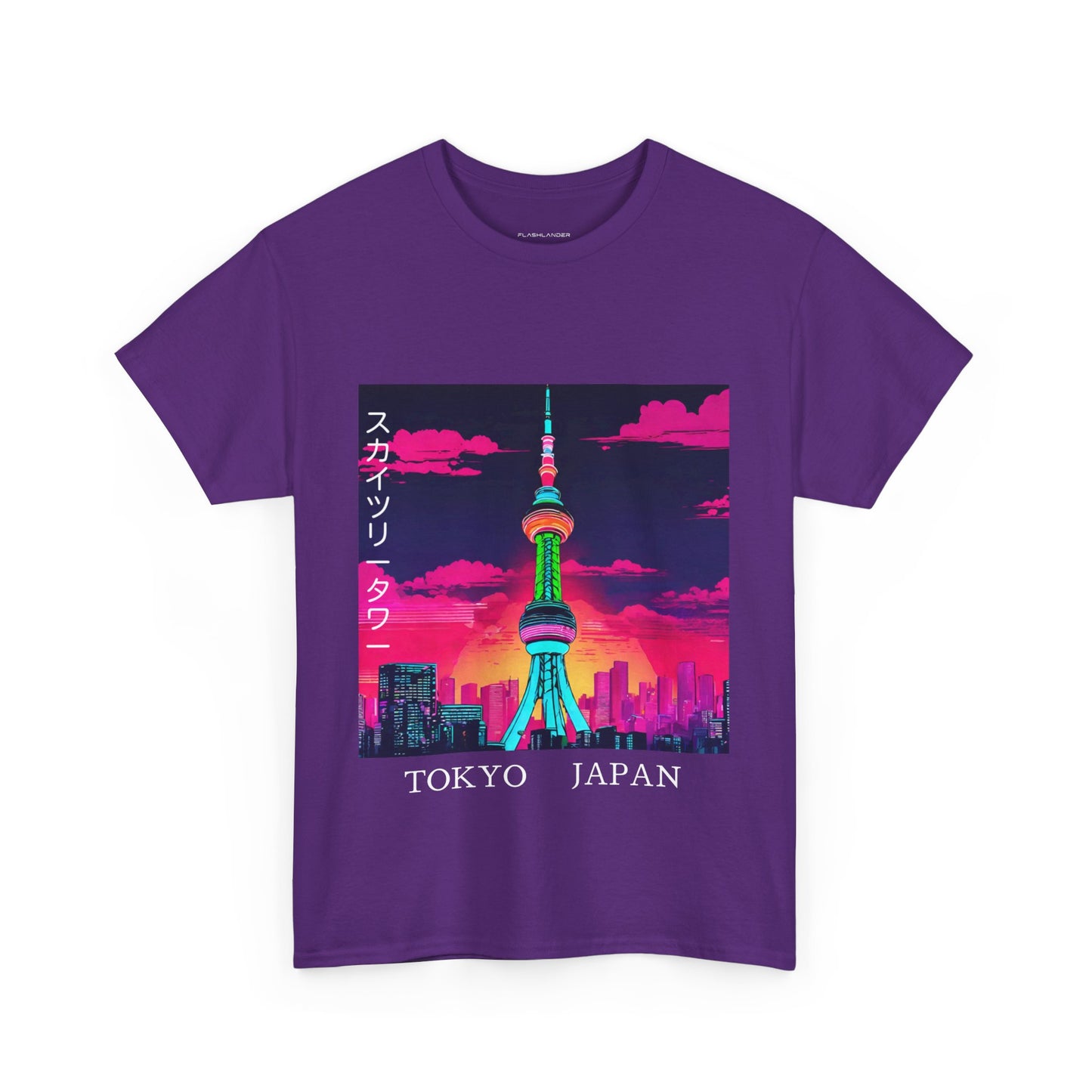 Tour Tokyo Skytree - T-shirt de sport Flashlander