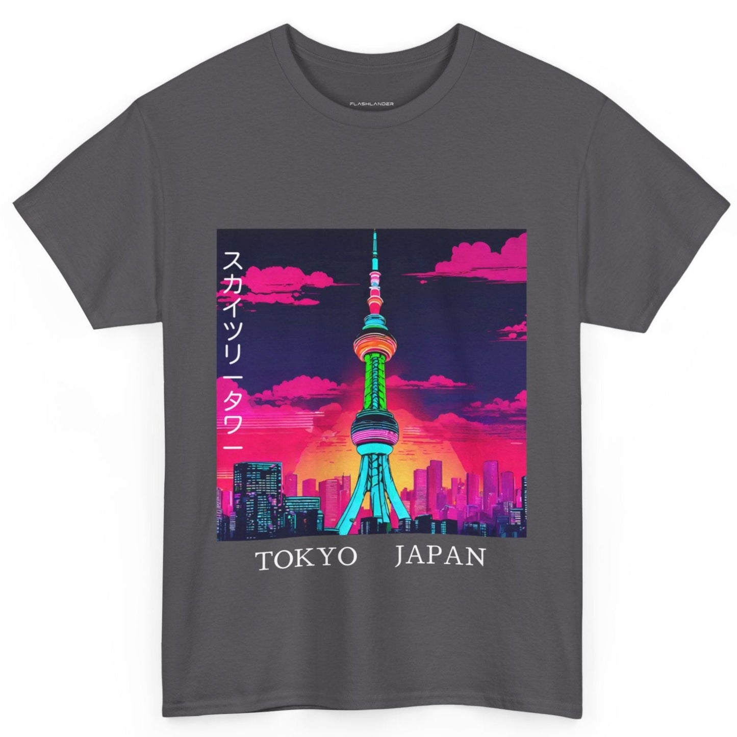 Tour Tokyo Skytree - T-shirt de sport Flashlander