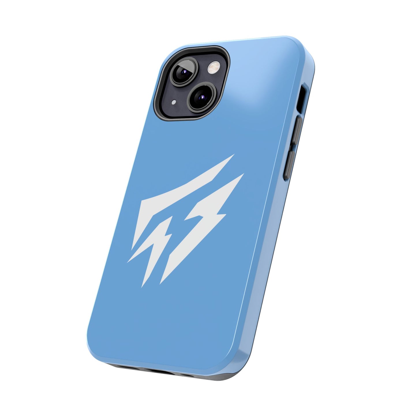 Flashlander Thunders Tough Phone Cases for all Iphone and Samsung Galaxy Light Blue