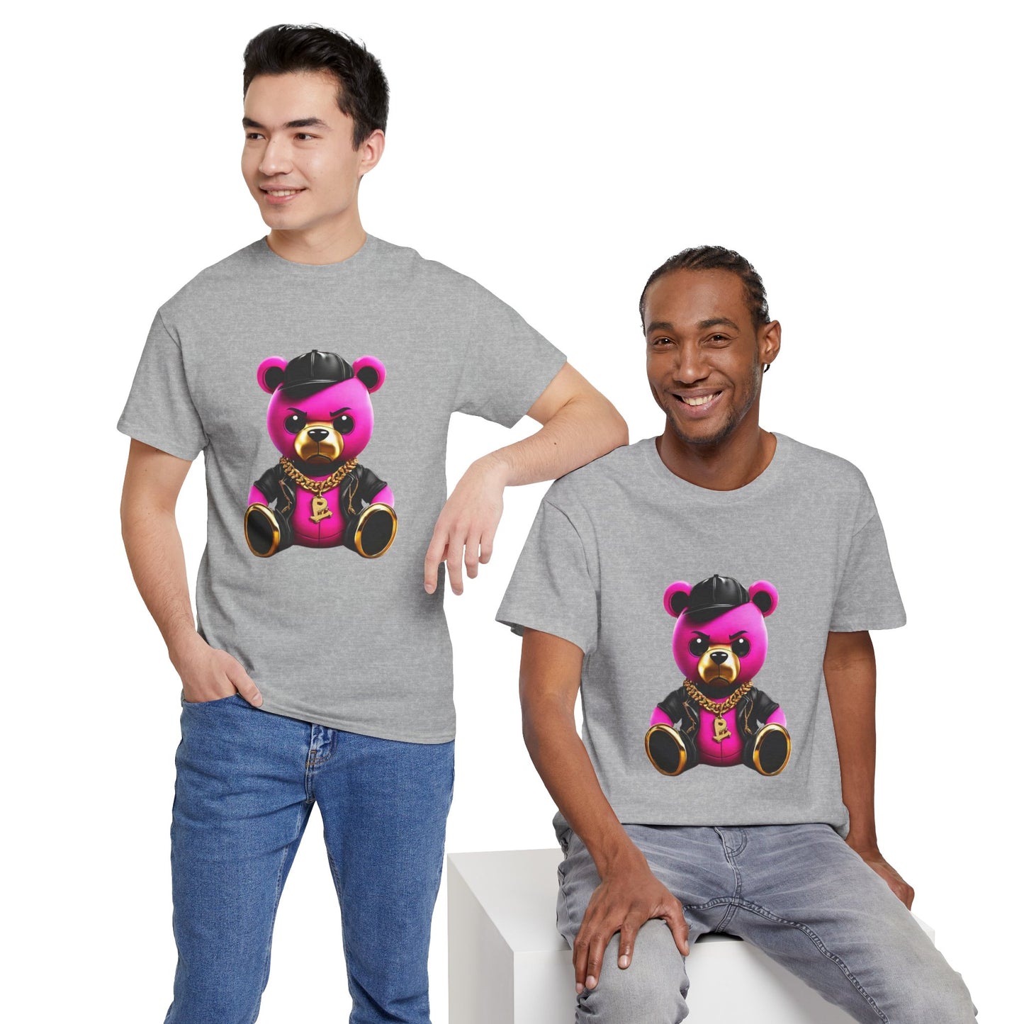 Teddy Bear Hip-Hop Fury Graphic Tee Flashlander