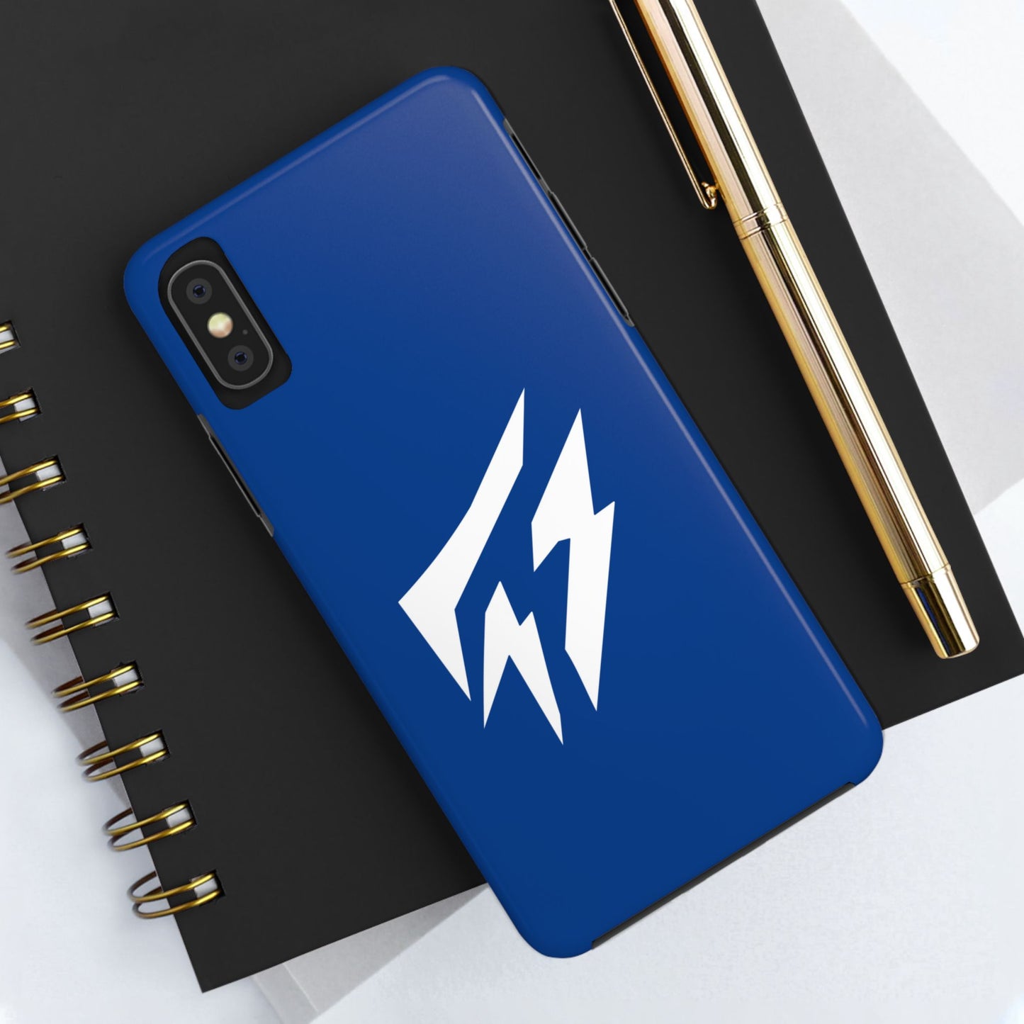 Flashlander Thunders Tough Phone Cases for all Iphone and Samsung Galaxy Dark Blue