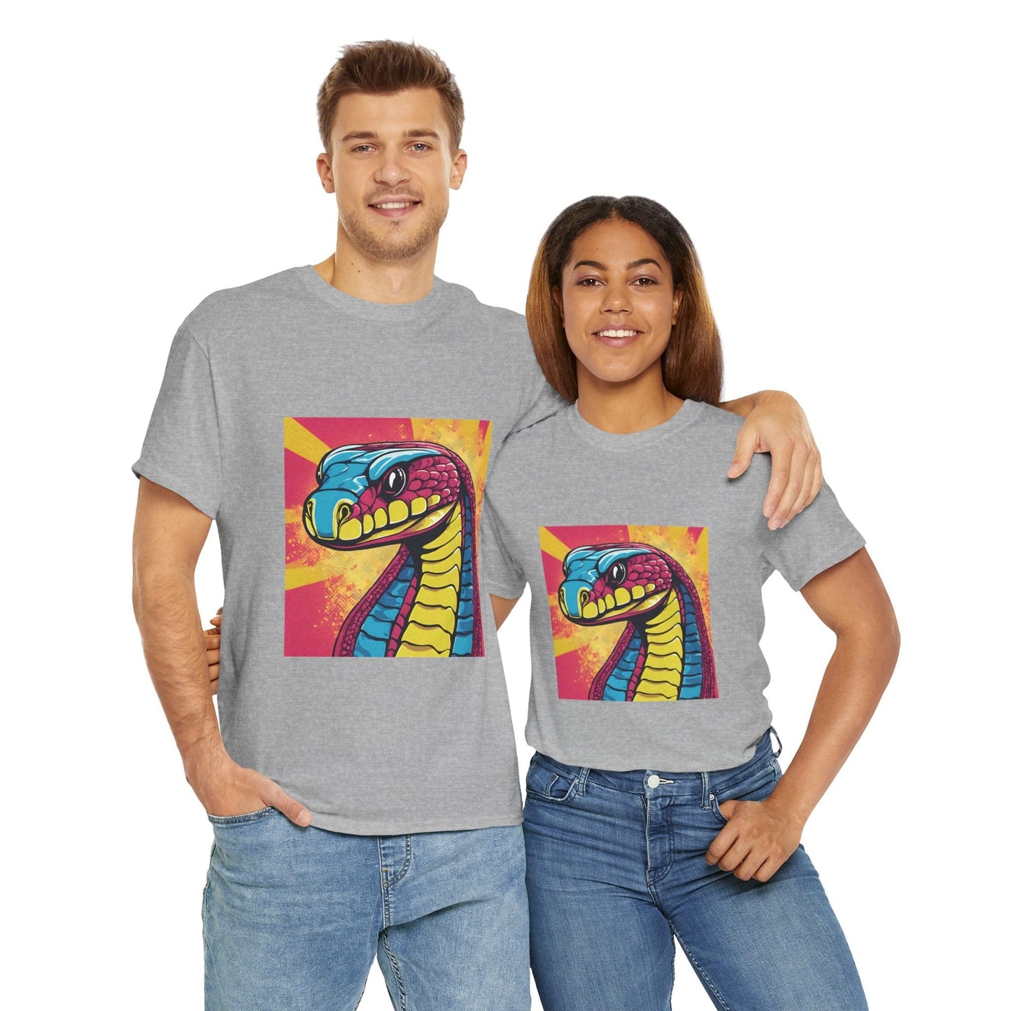 Cobra Snake Pop Art - Flashlander Gym Shirt