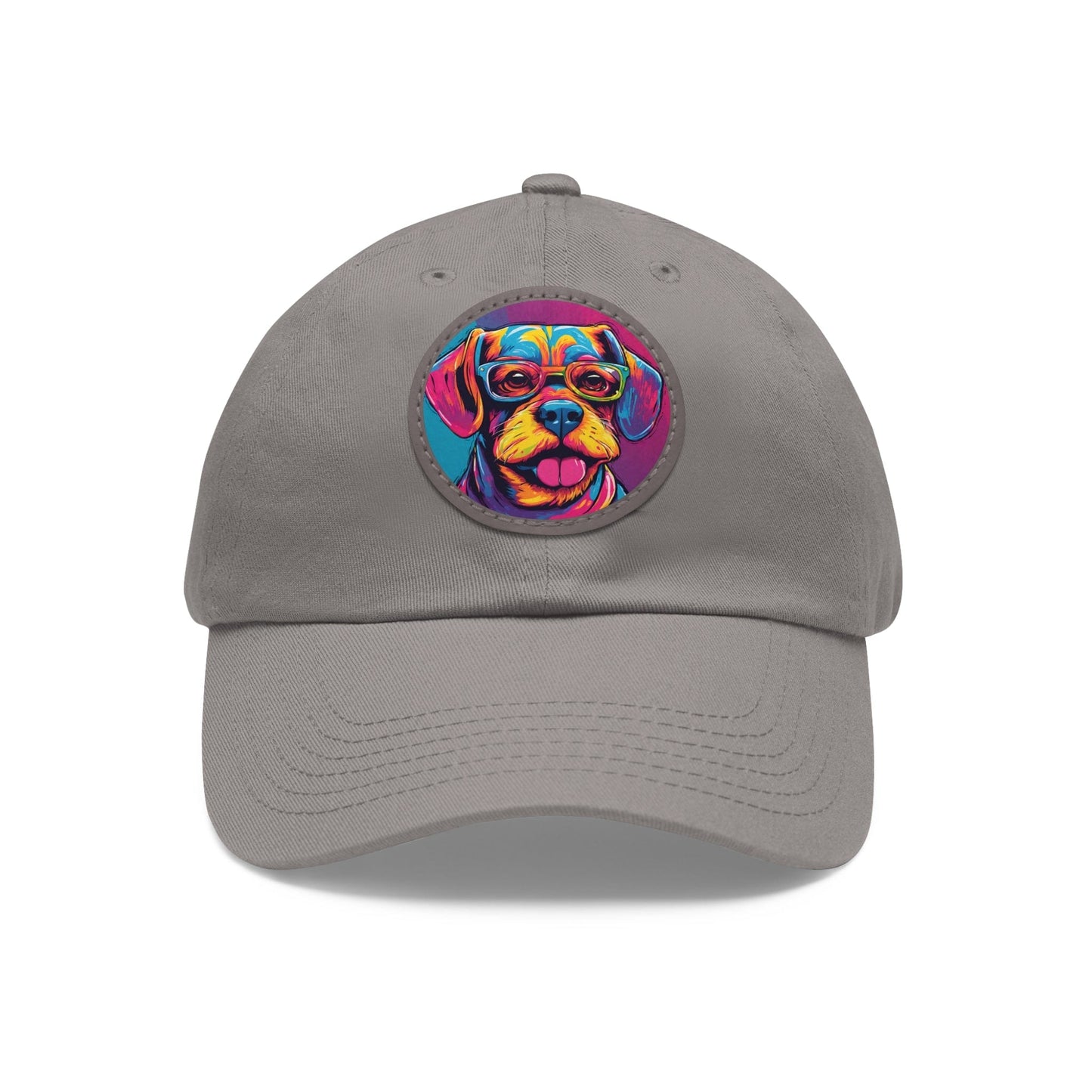 Chapeau pour chien avec lunettes, casquette pour chien, chapeau Pop Art pour chien, chapeau de papa avec patch (rond), casquette de baseball, chapeau pour chien, casquette pour chien, chapeau personnalisé Flashlander