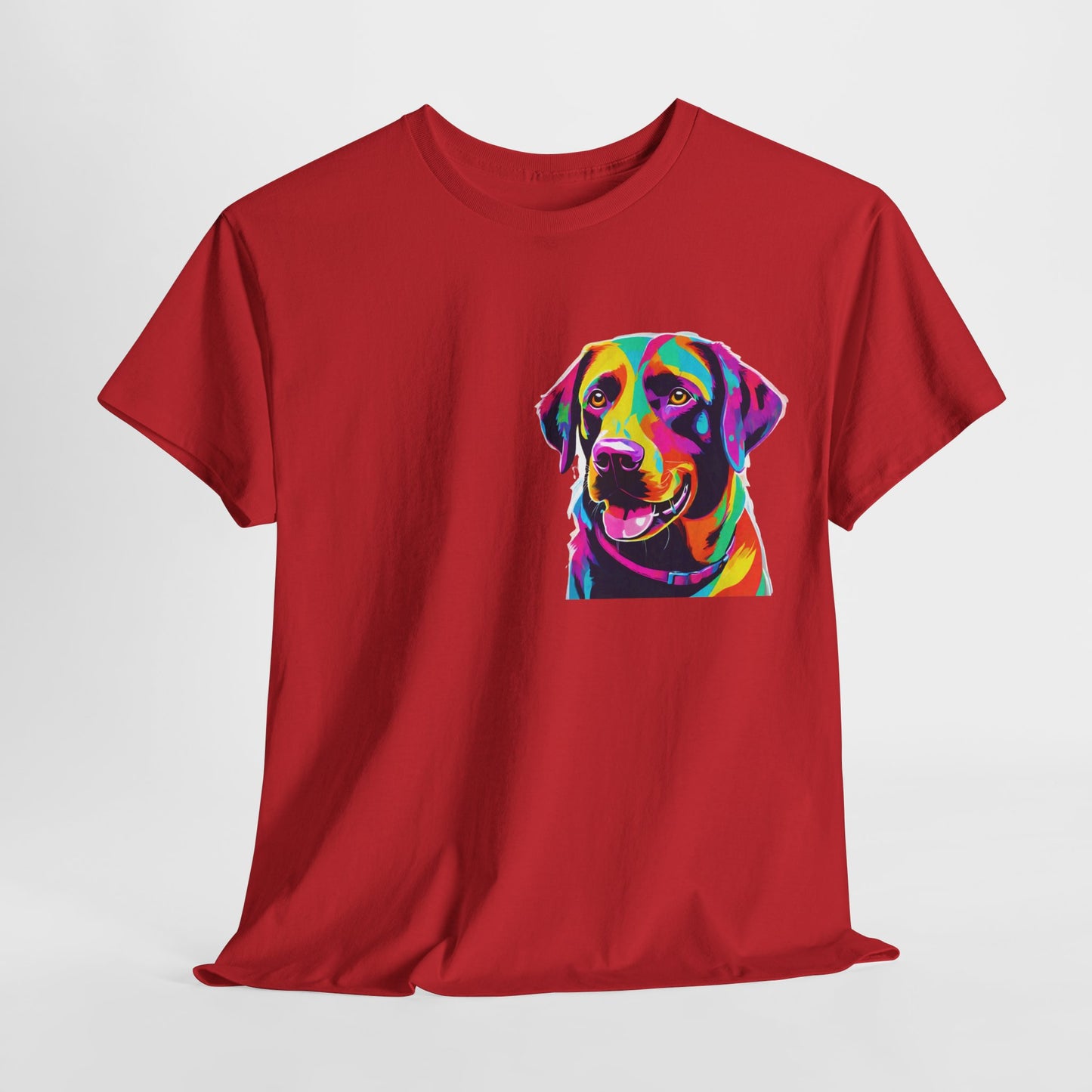 Pop Art Lab Dog in the Heart Flashlander Gym Shirt