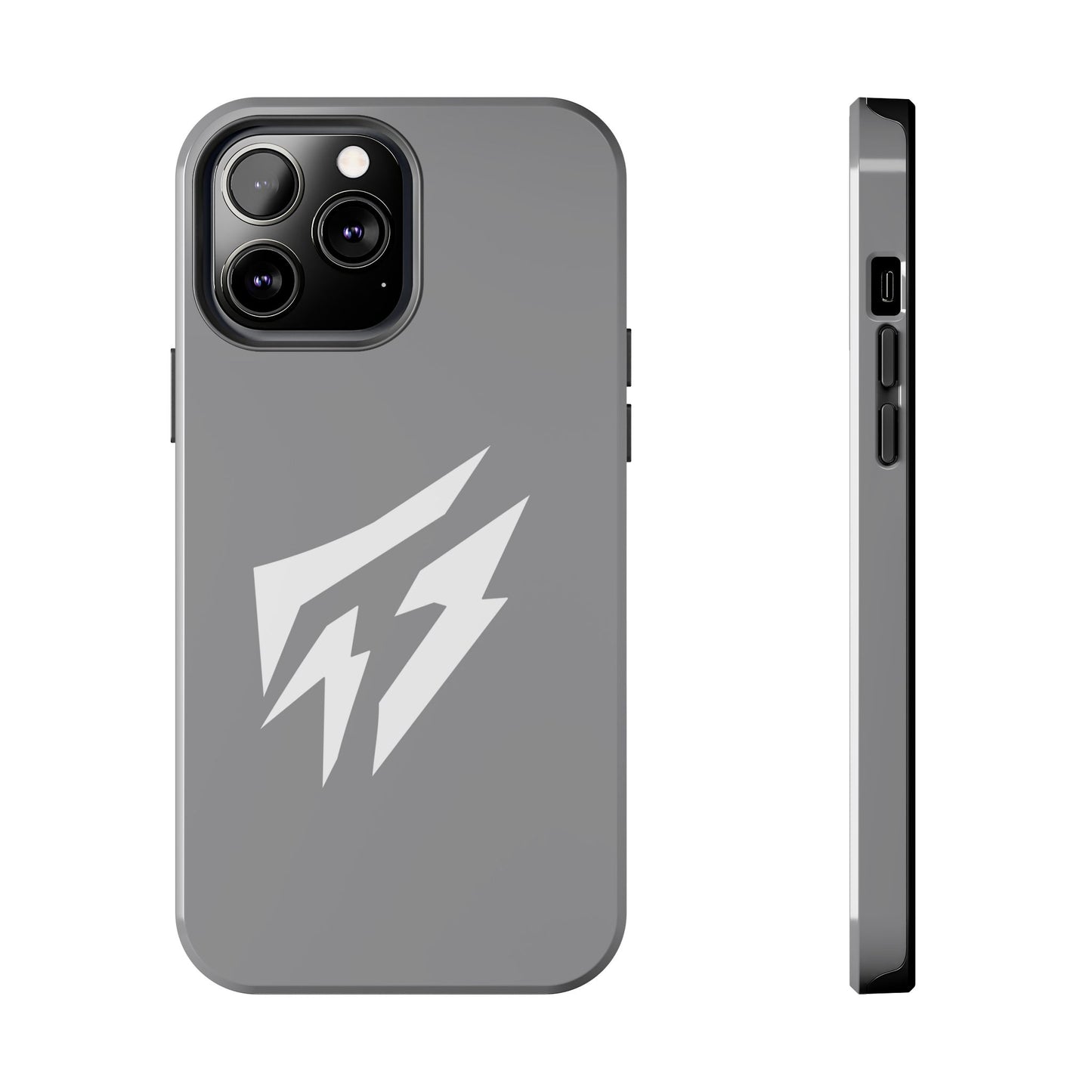 Flashlander Thunders Tough Phone Cases for all Iphone and Samsung Galaxy Grey