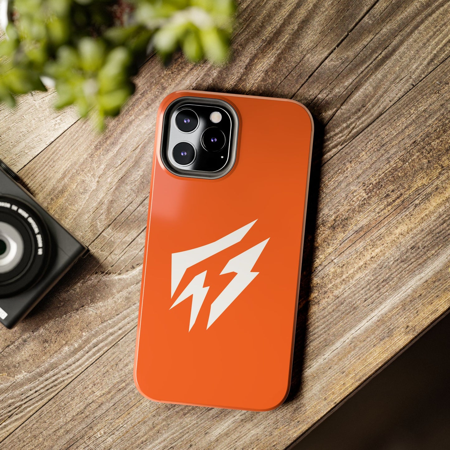 Flashlander Thunders Tough Phone Cases for all Iphone and Samsung Galaxy Orange