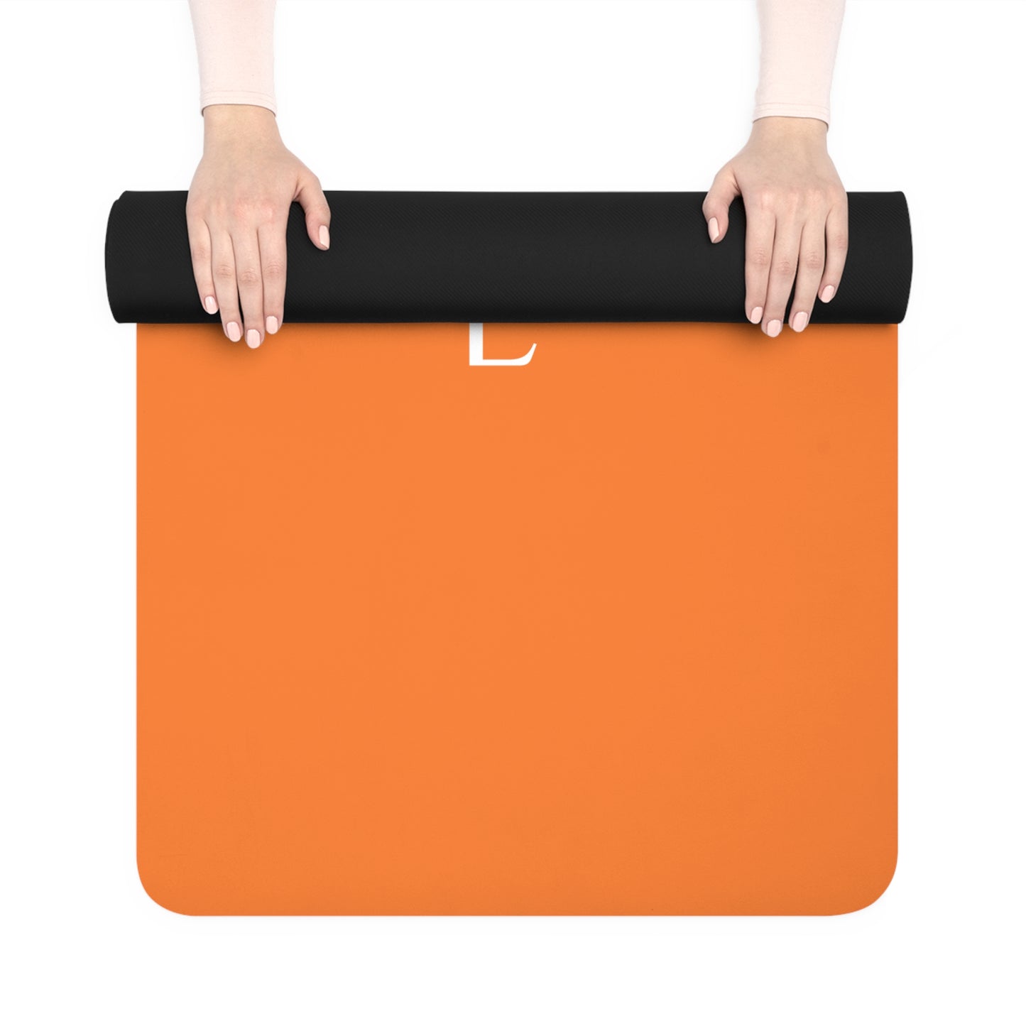 Flashlander Namaste Rubber Yoga Mat Crusta Orange