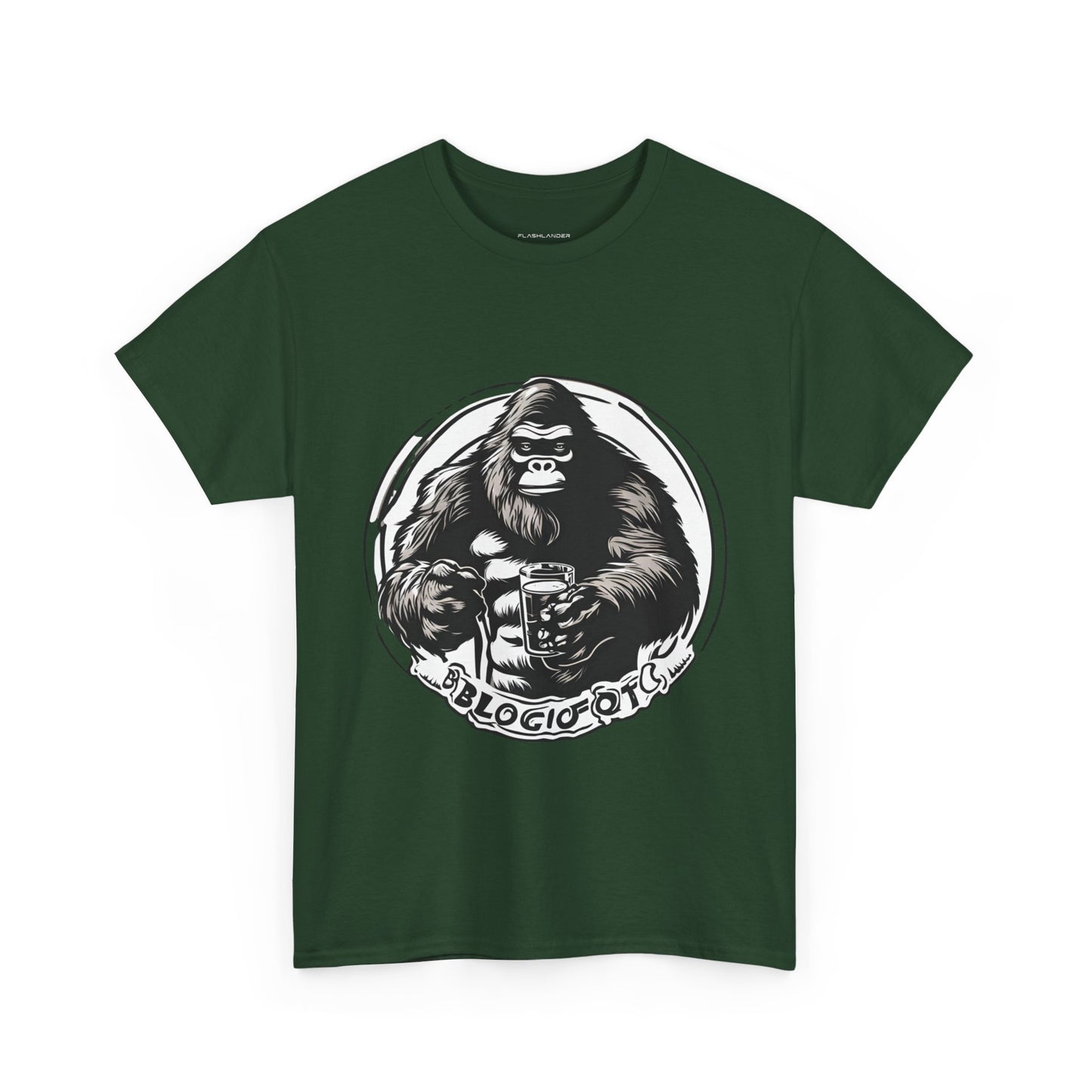 Bigfoot Cheers to Gains! - Sasquatch Flashlander Gym Shirt