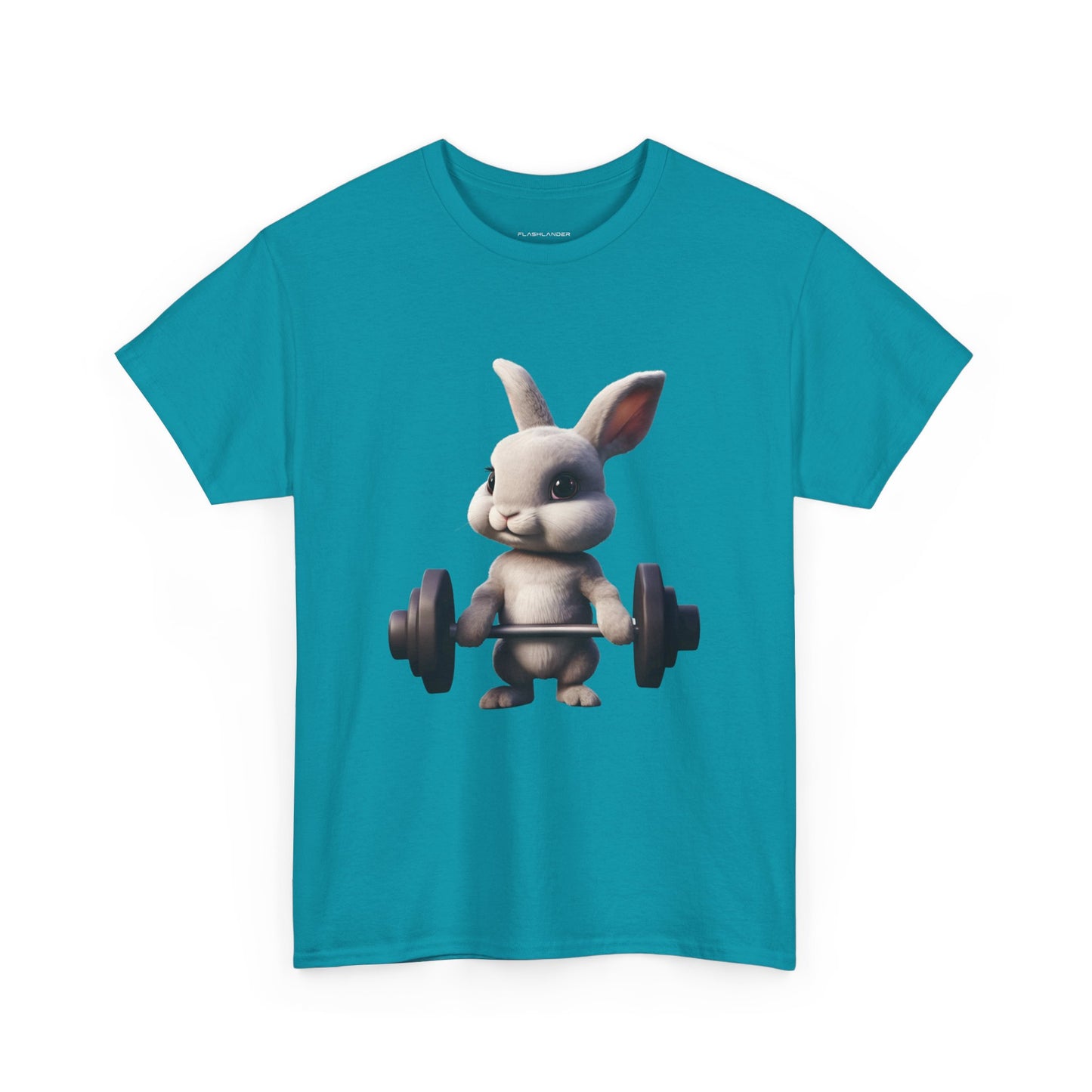 Camiseta deportiva de Flashlander con diseño de Bunny Lifting