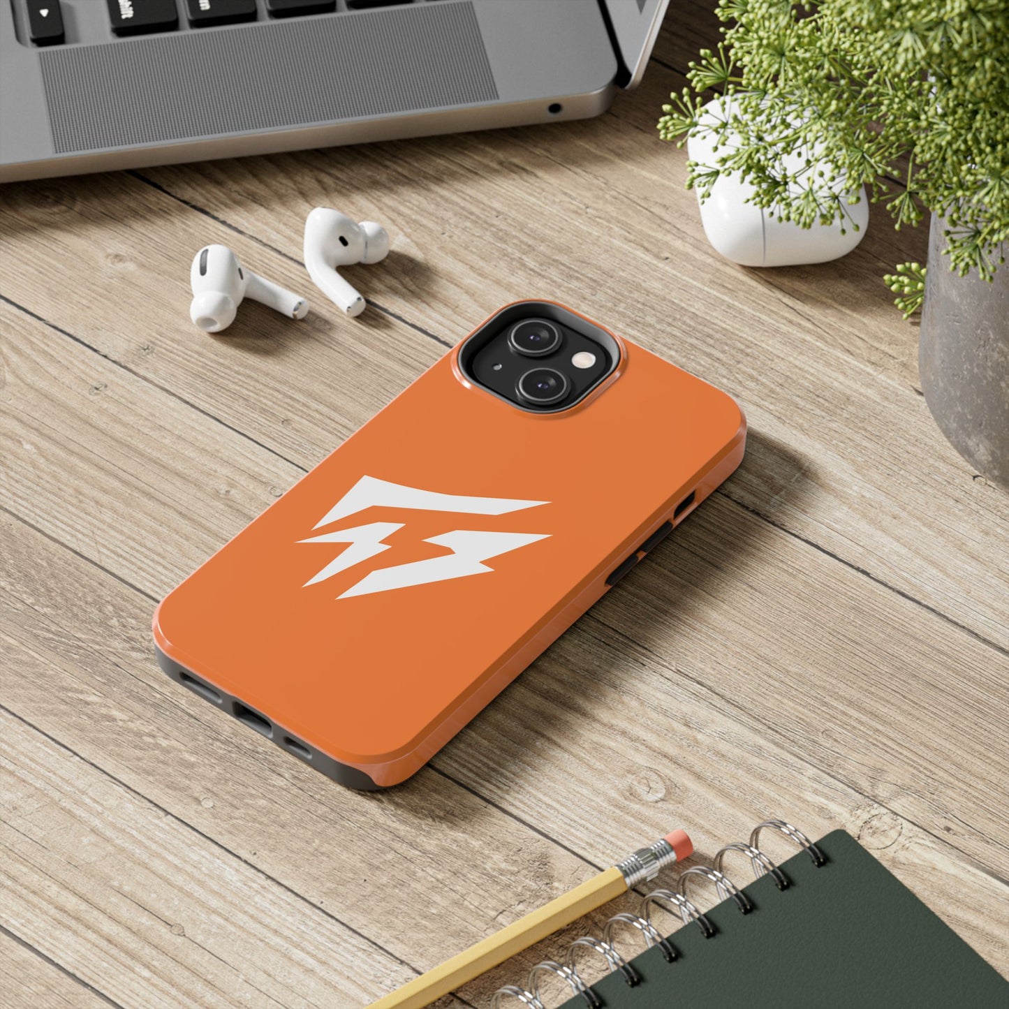 Flashlander Thunders Tough Phone Cases for all Iphone and Samsung Galaxy Crusta Orange