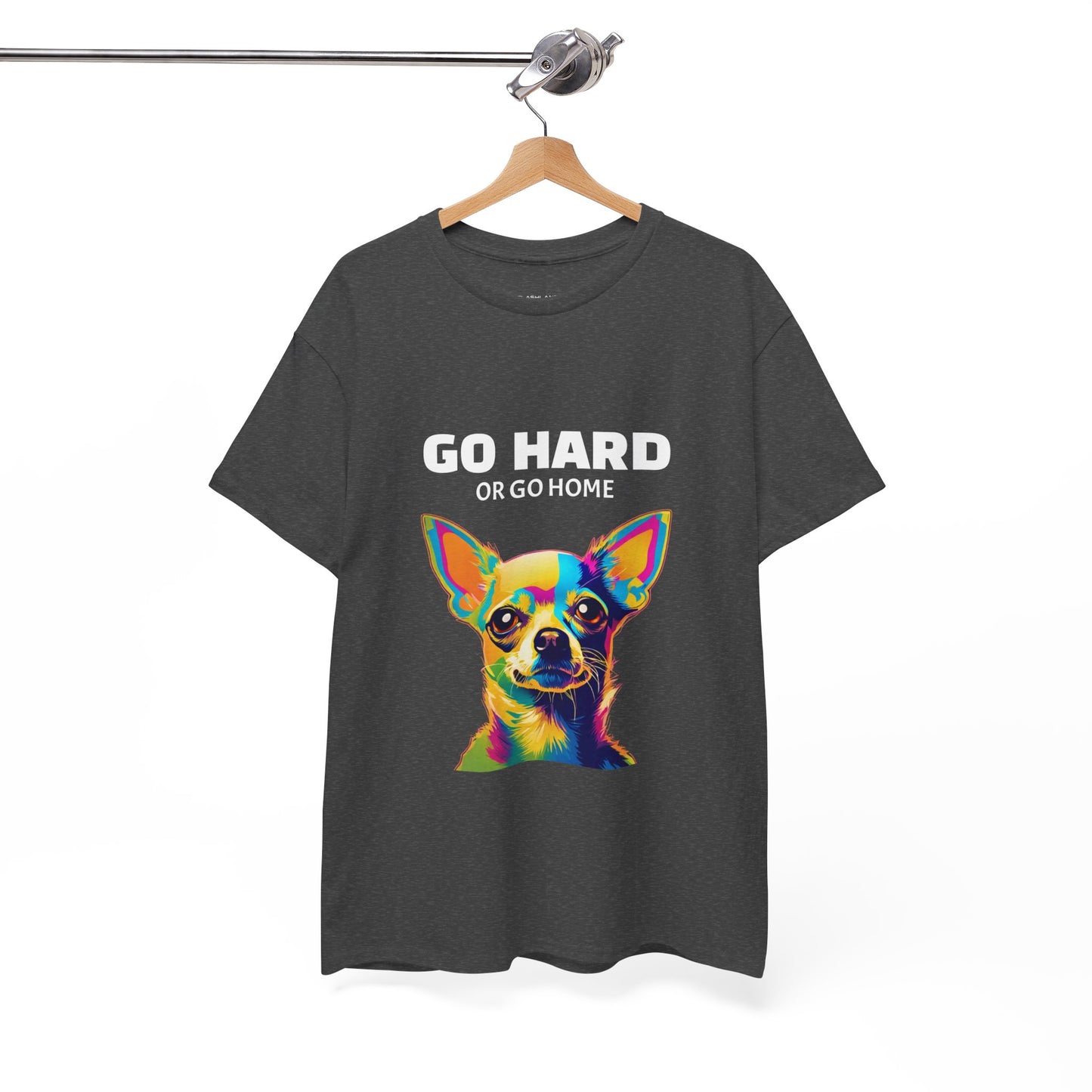 Chihuahua Dog Pop Art - Go Hard or Go Home Flashlander Gym Shirt