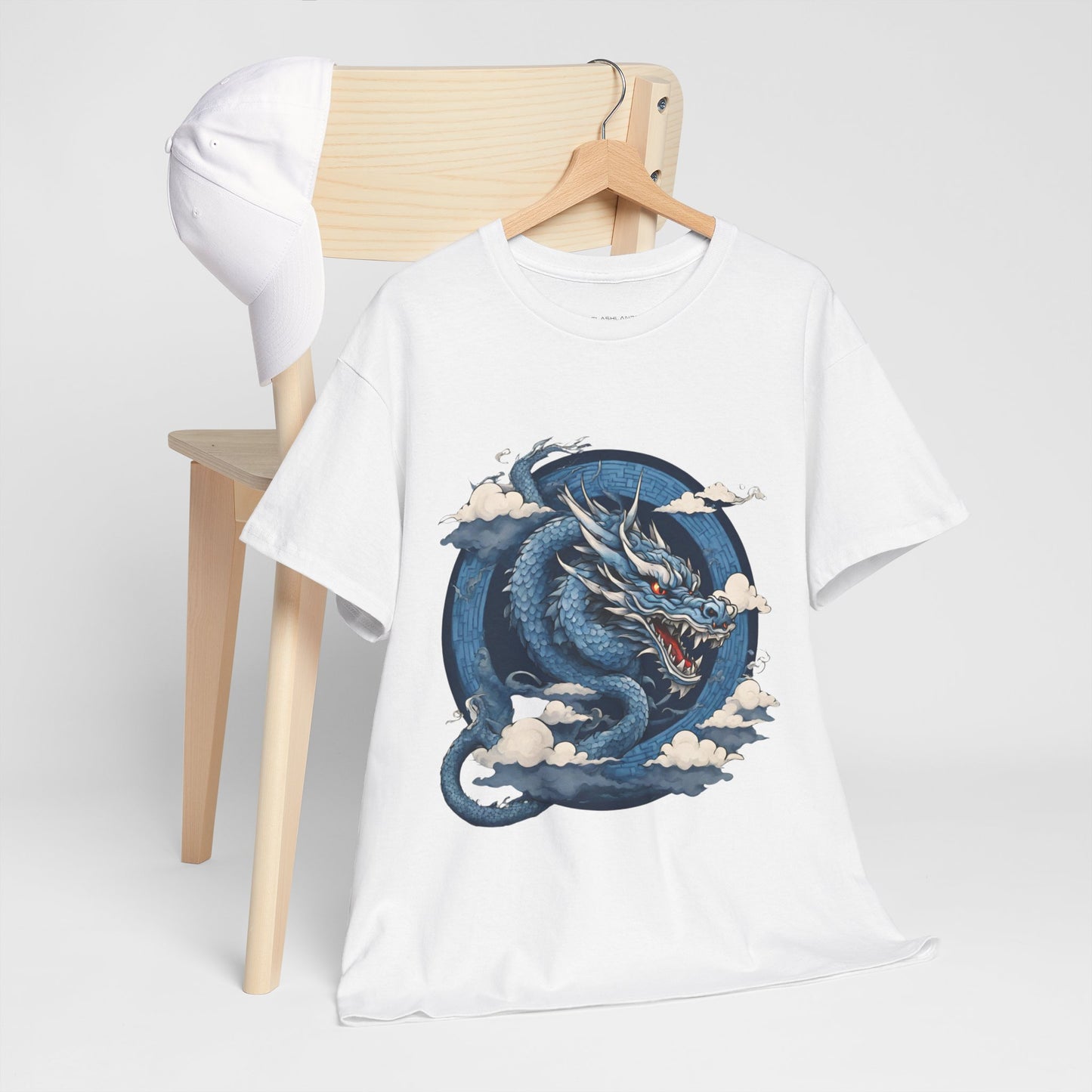 Dragon bleu japonais - T-shirt de sport Flashlander