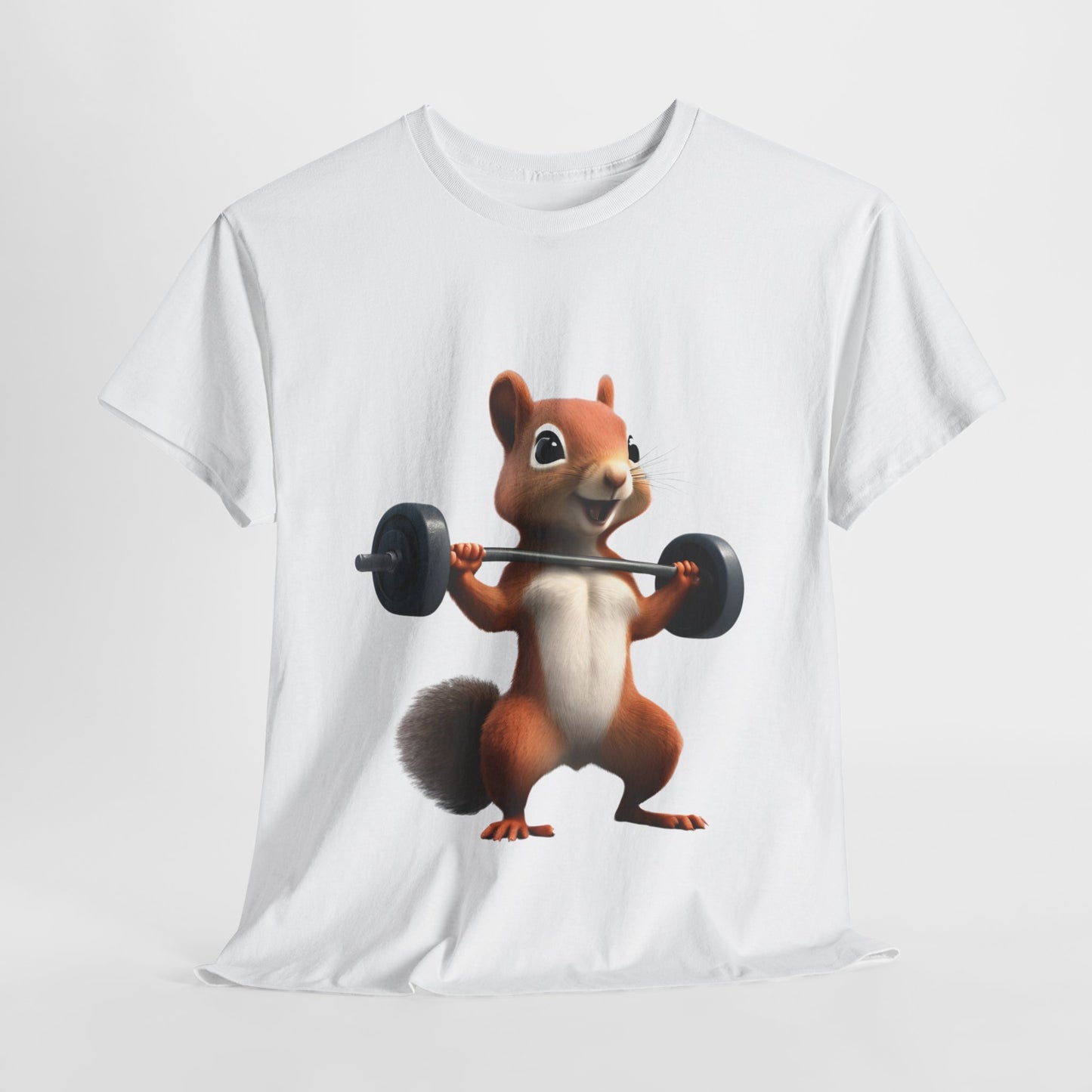 Squirrel Weightlifting Vintage Gym Shirt - Flashlander Graphic Tee