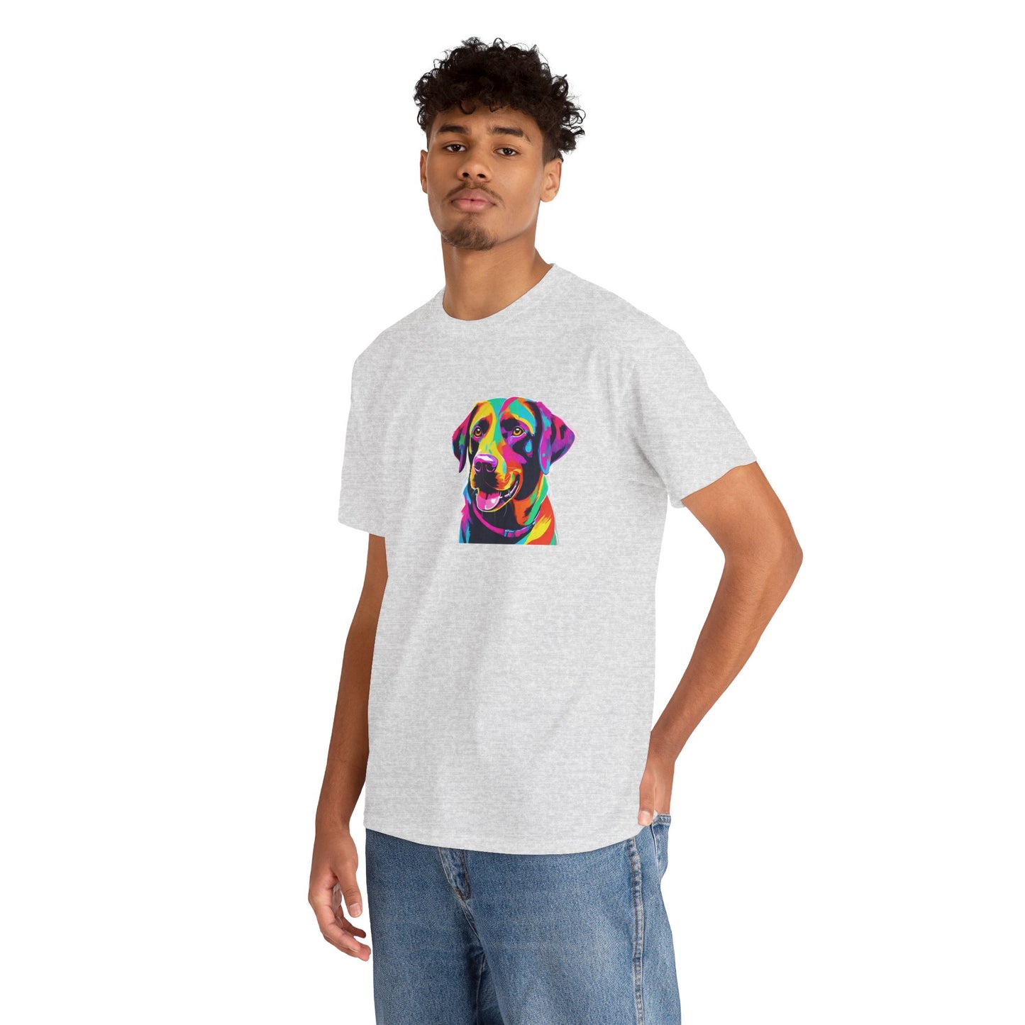 Pop Art Lab Dog in the Heart Flashlander Gym Shirt