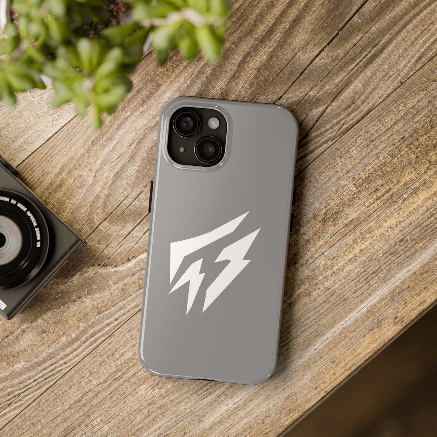 Flashlander Thunders Tough Phone Cases for all Iphone and Samsung Galaxy Grey