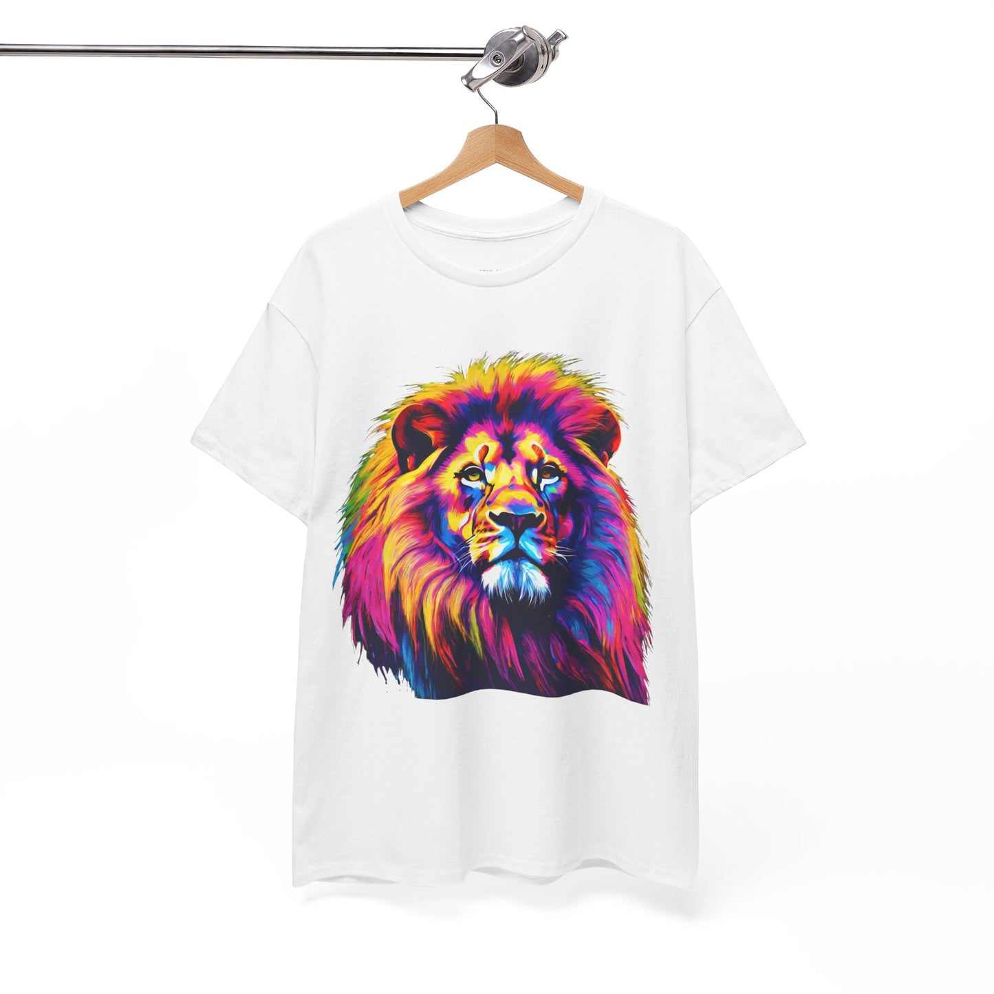 Lion Art Pop T-Shirt Flashlander