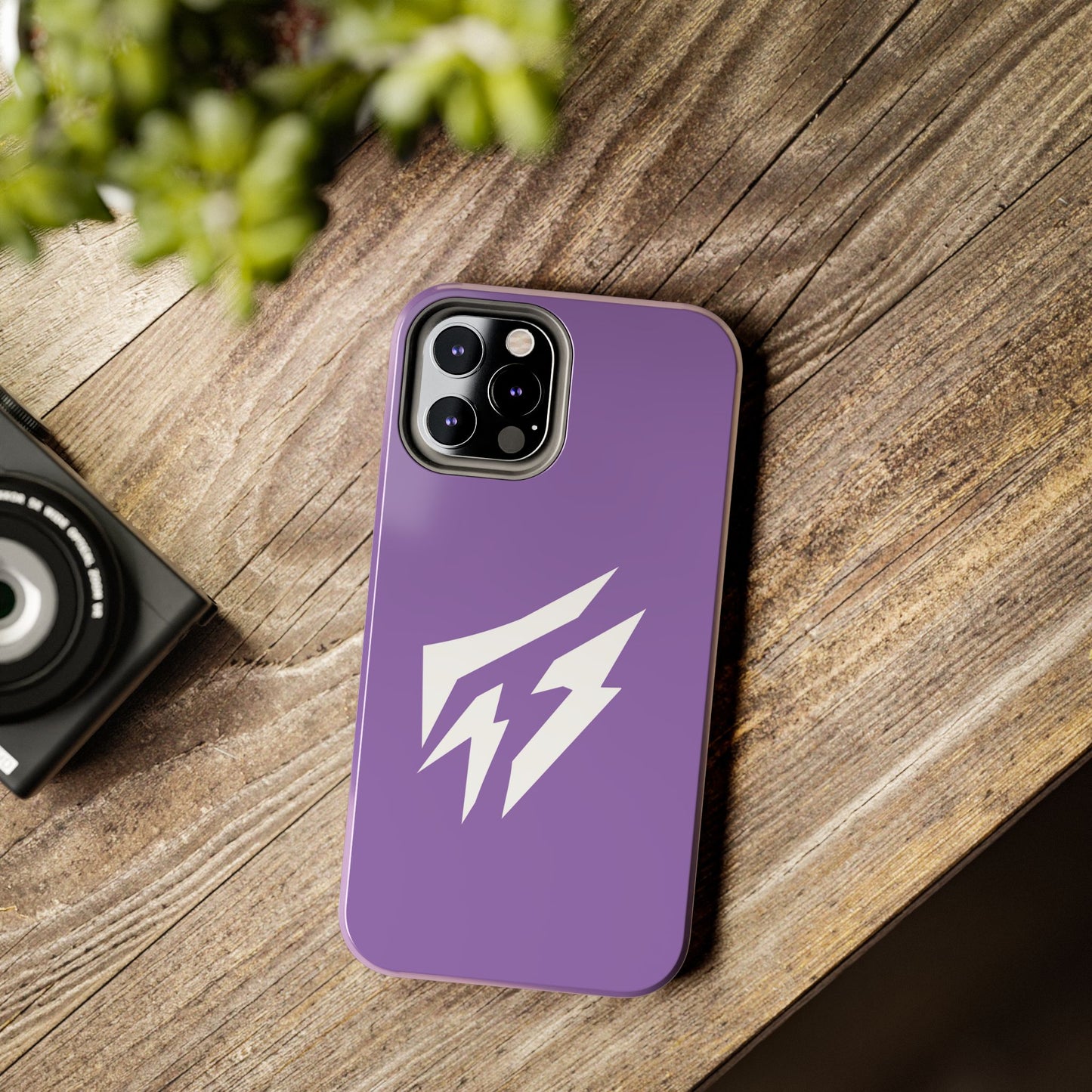 Flashlander Thunders Tough Phone Cases for all Iphone and Samsung Galaxy Light Purple