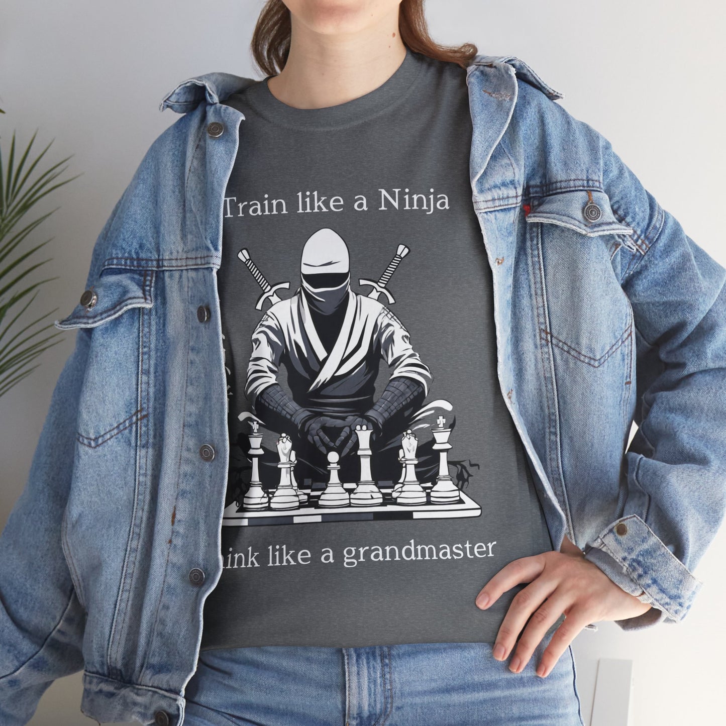 Entraînez-vous comme un ninja, pensez comme un grand maître - T-shirt de sport Flashlander