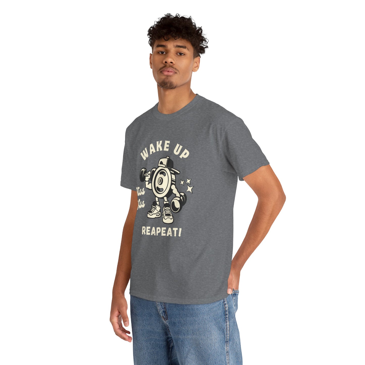 Wake Up Kiss Ass Reapeat - Flashlander Gym Shirt