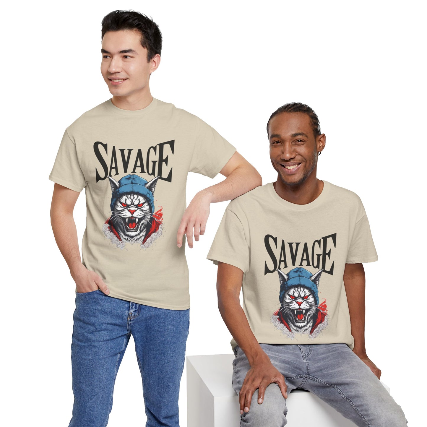 Chat japonais Oni Savage - T-shirt de sport Flashlander