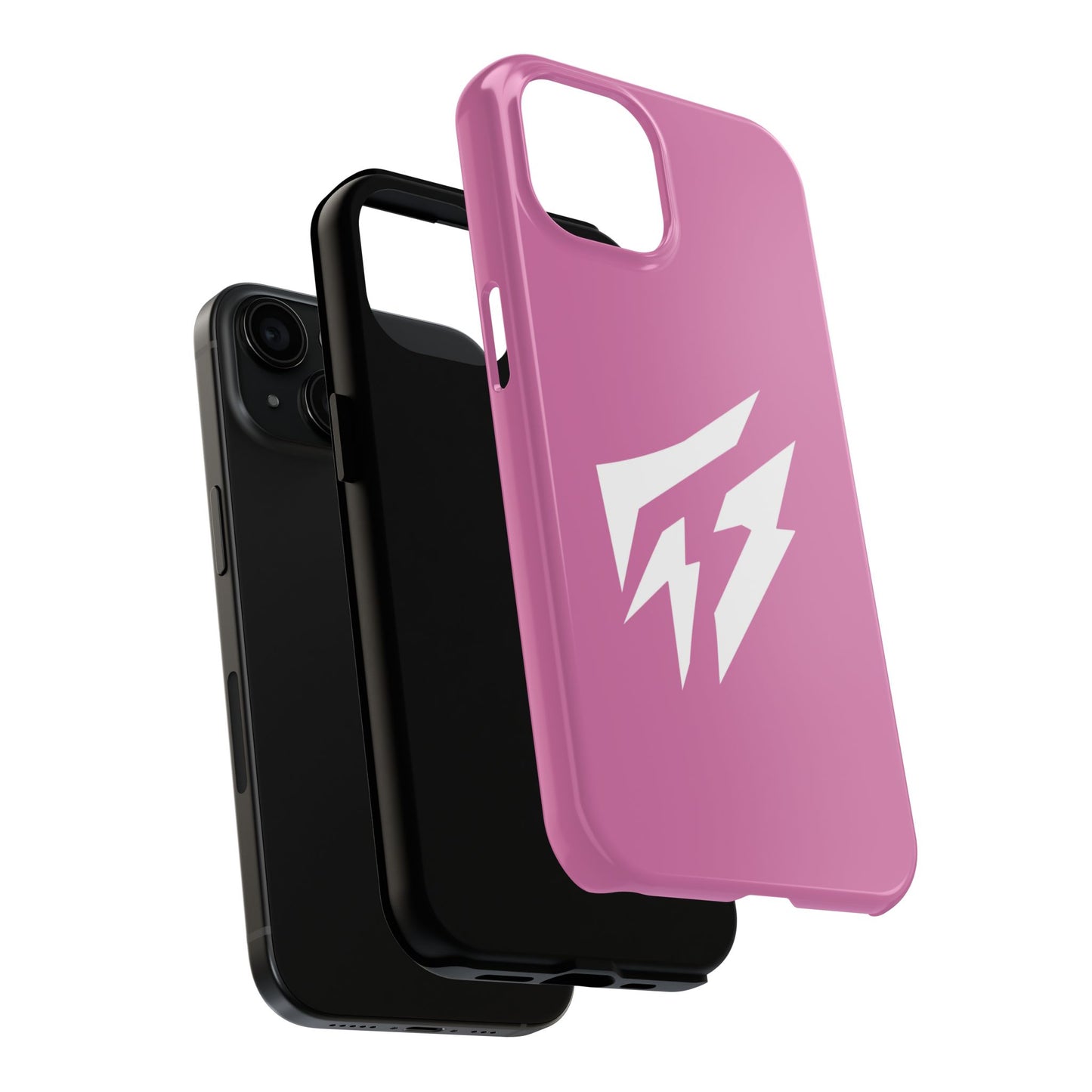 Flashlander Thunders Tough Phone Cases for all Iphone and Samsung Galaxy Light Pink