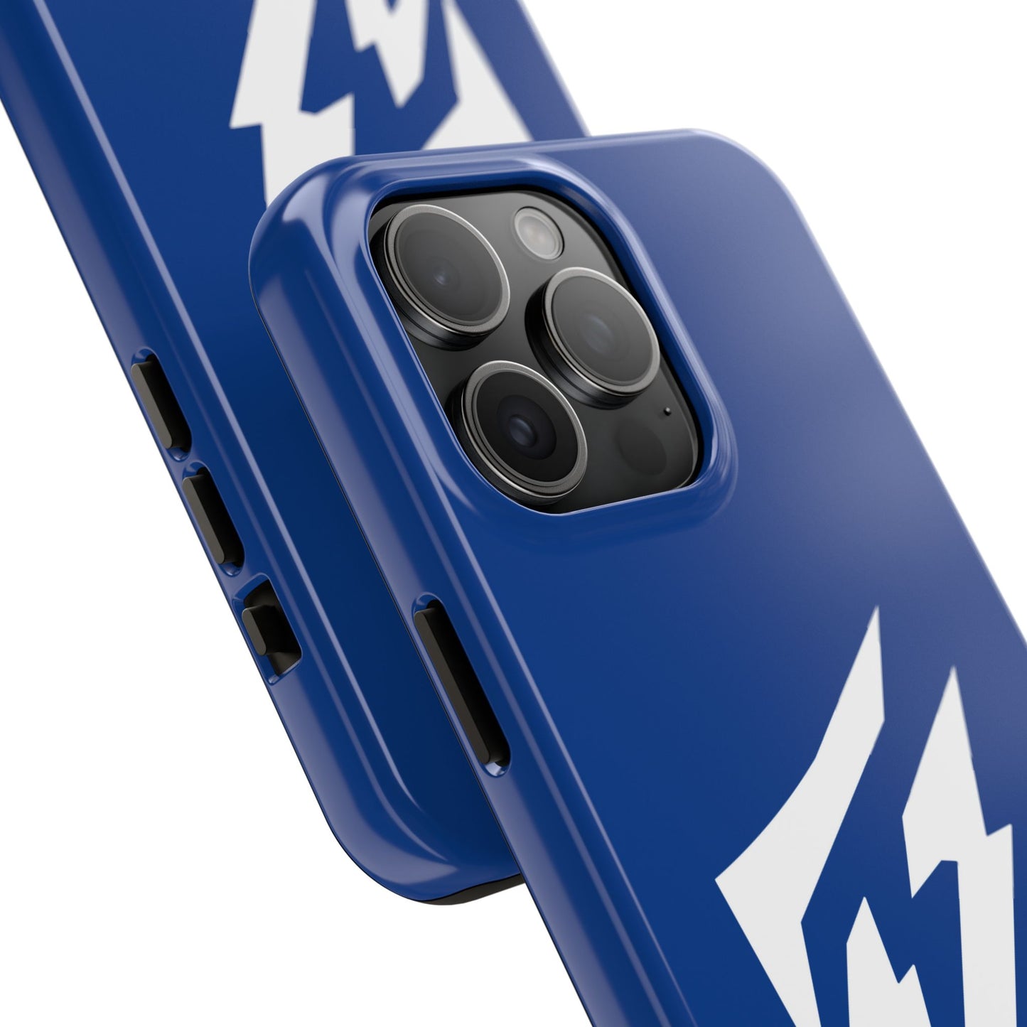 Flashlander Thunders Tough Phone Cases for all Iphone and Samsung Galaxy Dark Blue