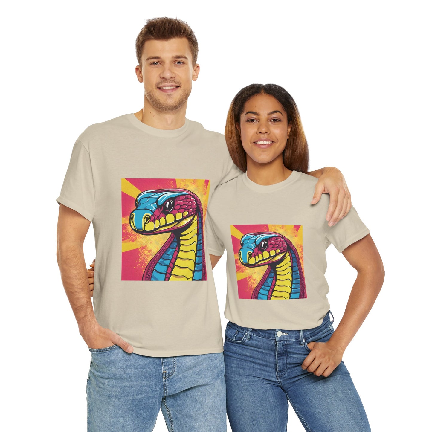 Cobra Snake Pop Art - Flashlander Gym Shirt