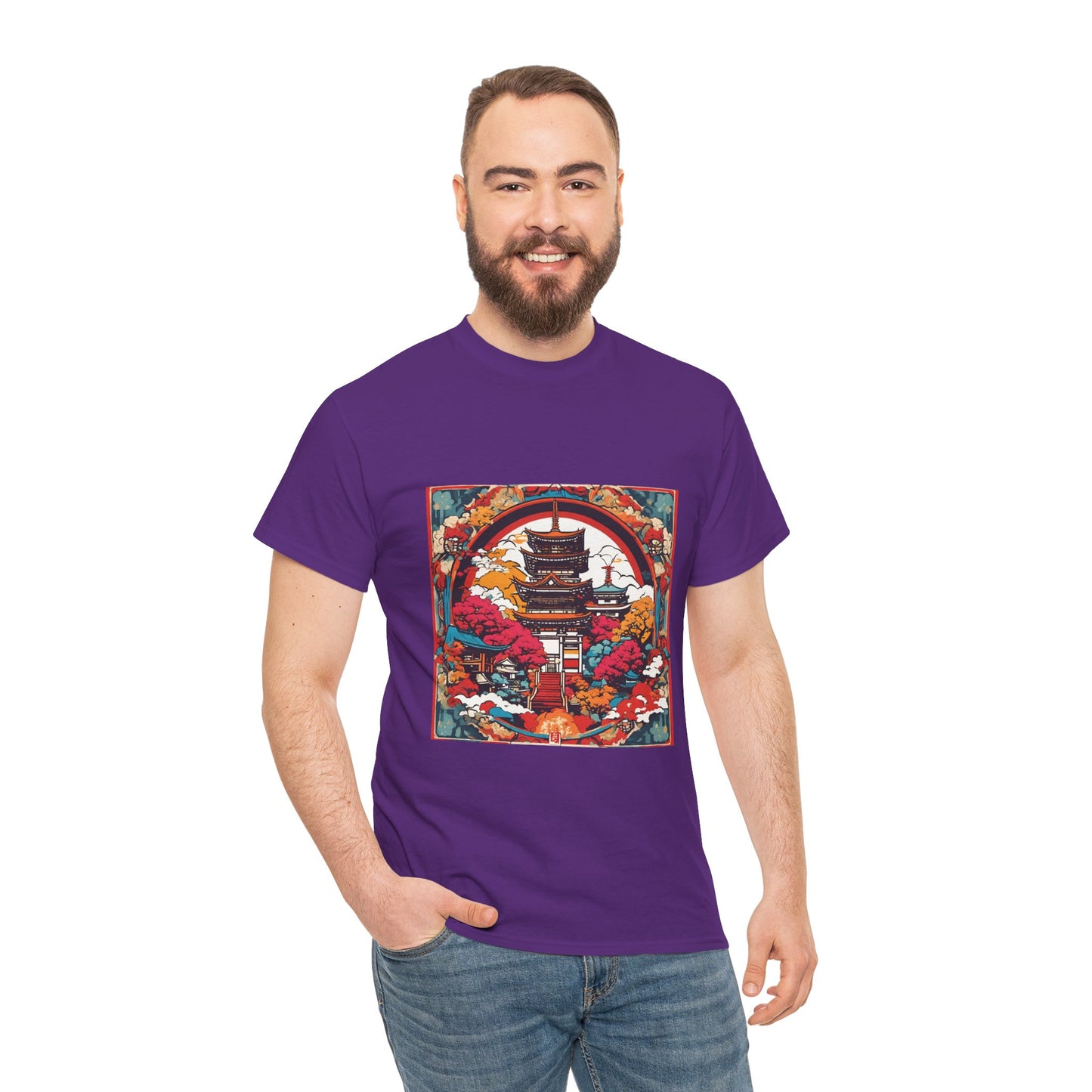 Kyoto Japanese Temple - Flashlander Gym Shirt