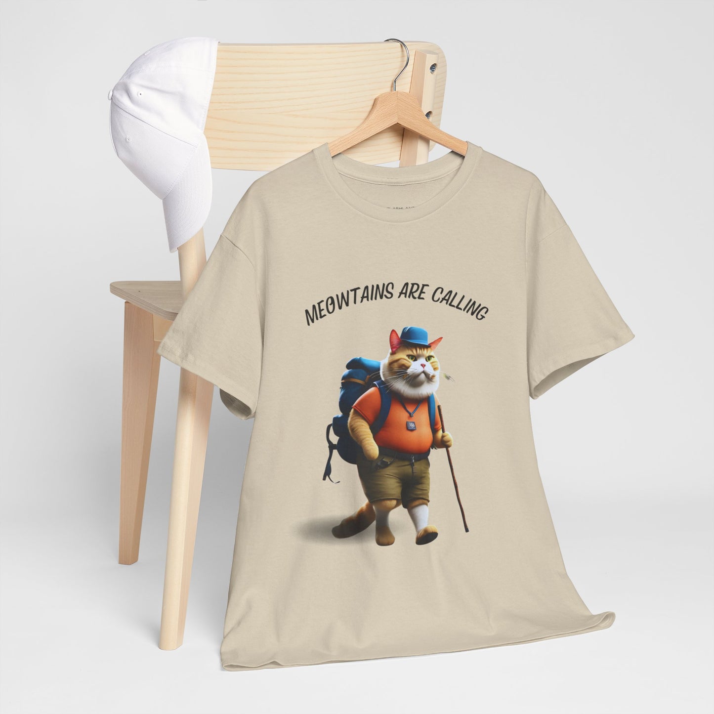 Hiking Cat Mewtains Are Calling - Flashlander Sport Shirt