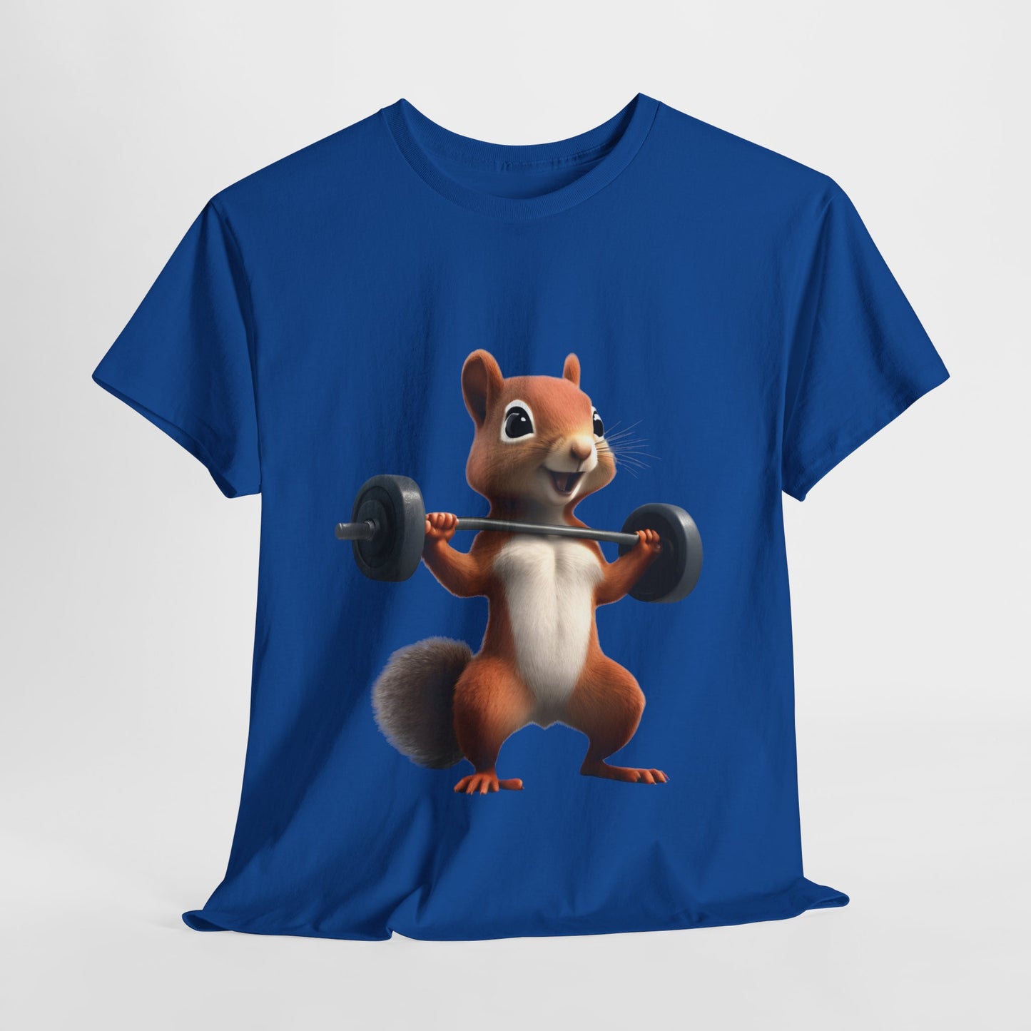 Squirrel Weightlifting Vintage Gym Shirt - Flashlander Graphic Tee