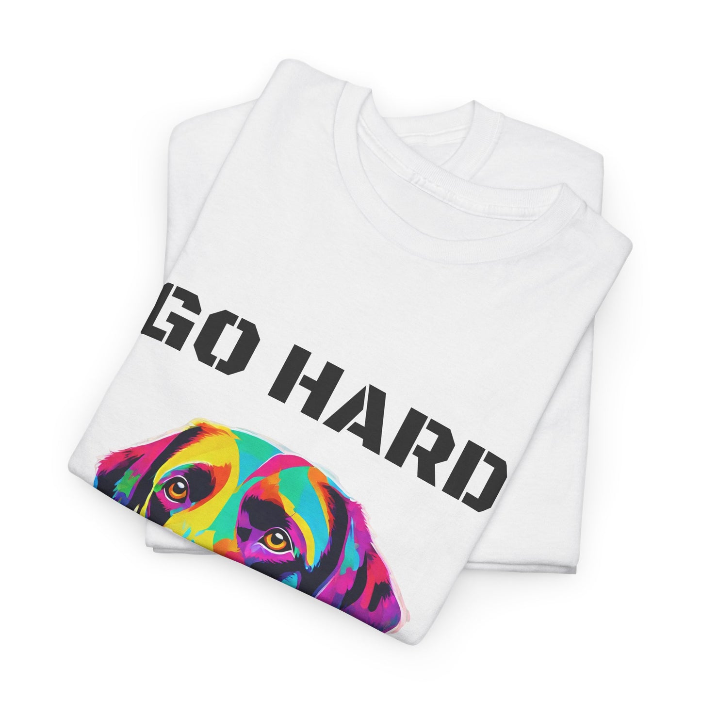 Labrador Retriever Dog Pop Art  - Go Hard Or Go Home Flashlander Gym Shirt