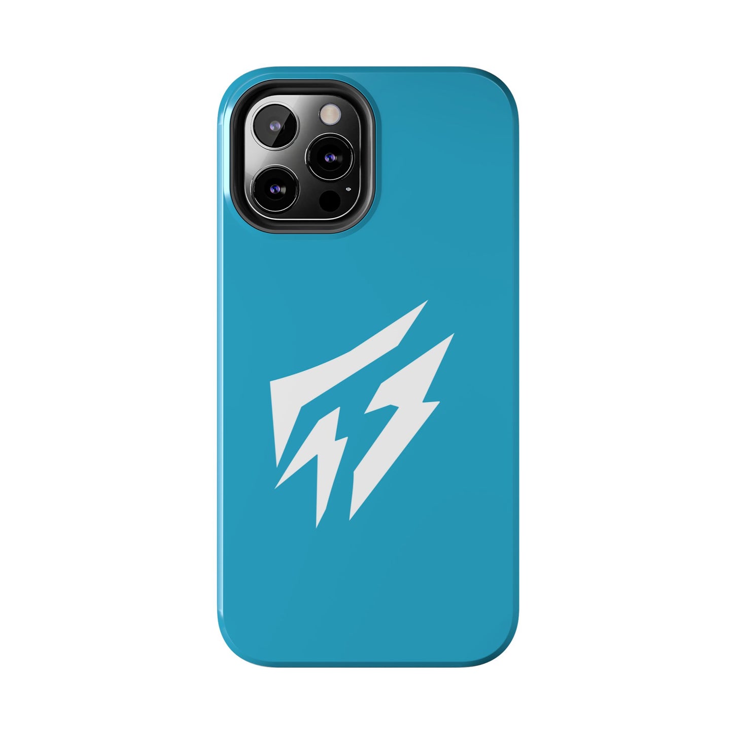 Flashlander Thunders Tough Phone Cases for all Iphone and Samsung Galaxy Blue Aqua Turquoise