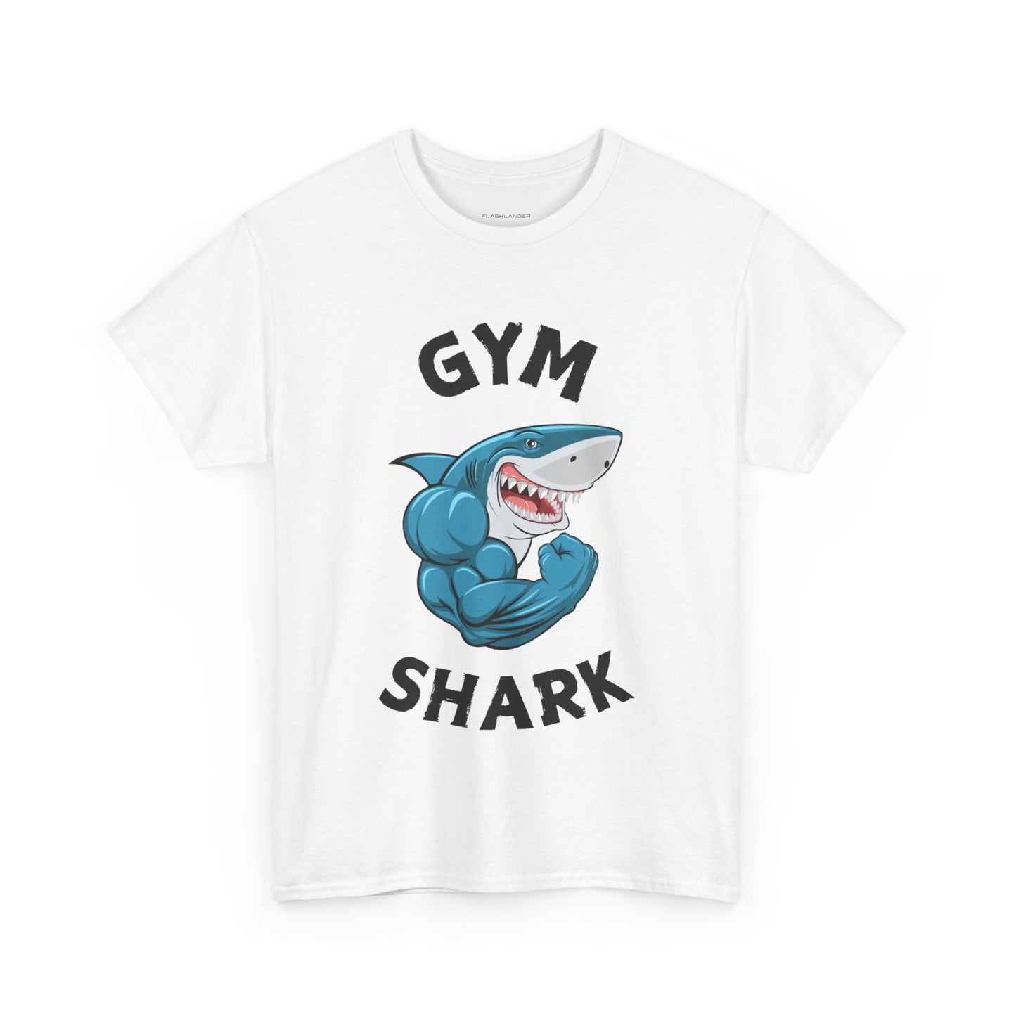 Muscle Gym Shark Bodybuilder Shirt - Flashlander