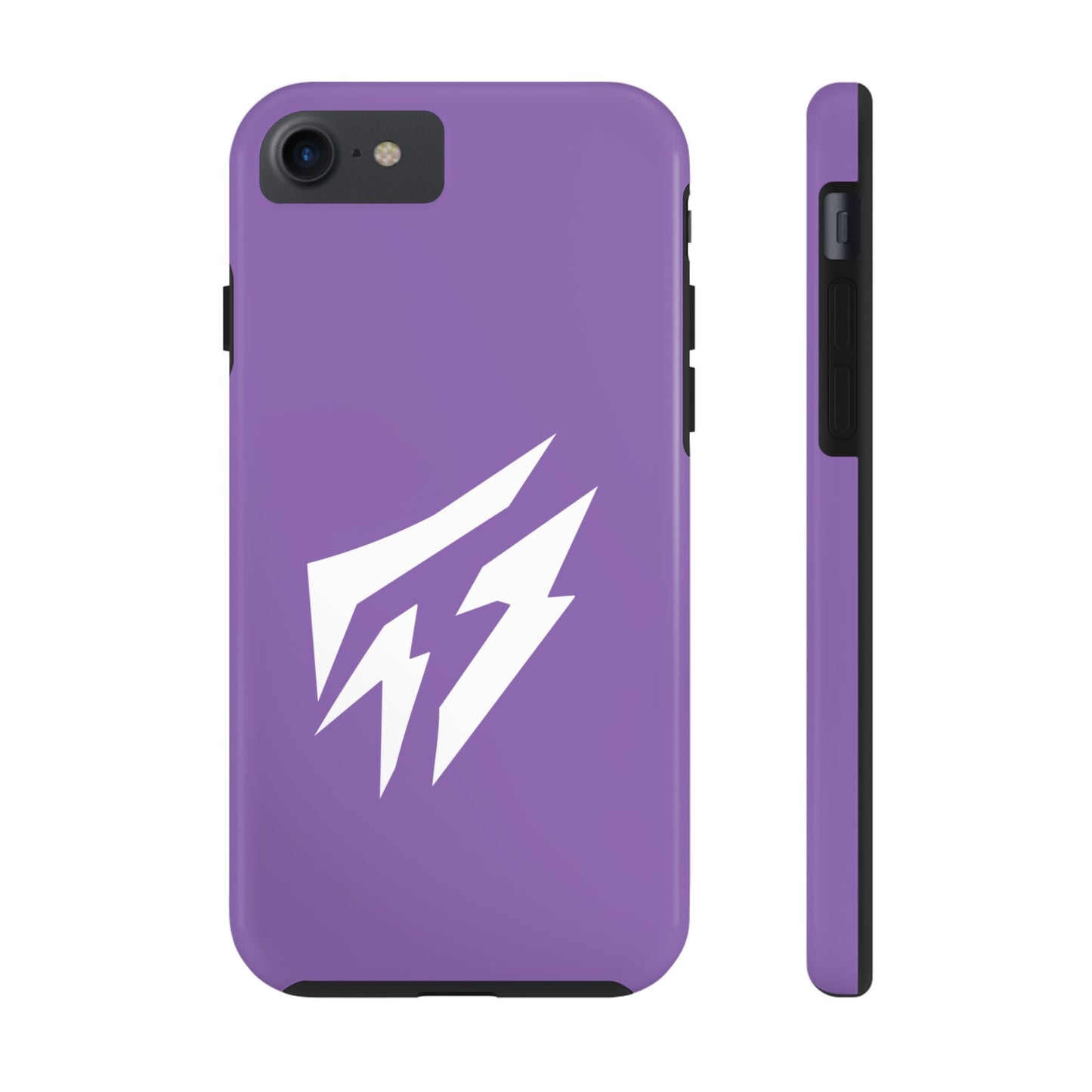 Flashlander Thunders Tough Phone Cases for all Iphone and Samsung Galaxy Light Purple