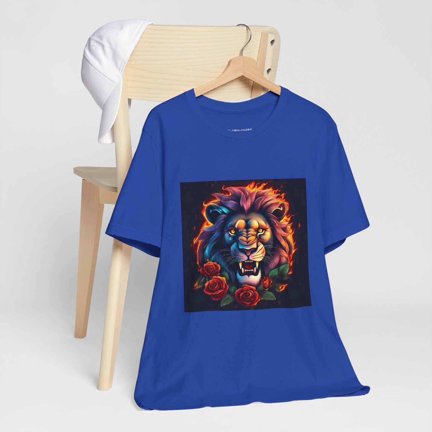 Brave Lion Flames Flashlander Gym Shirt