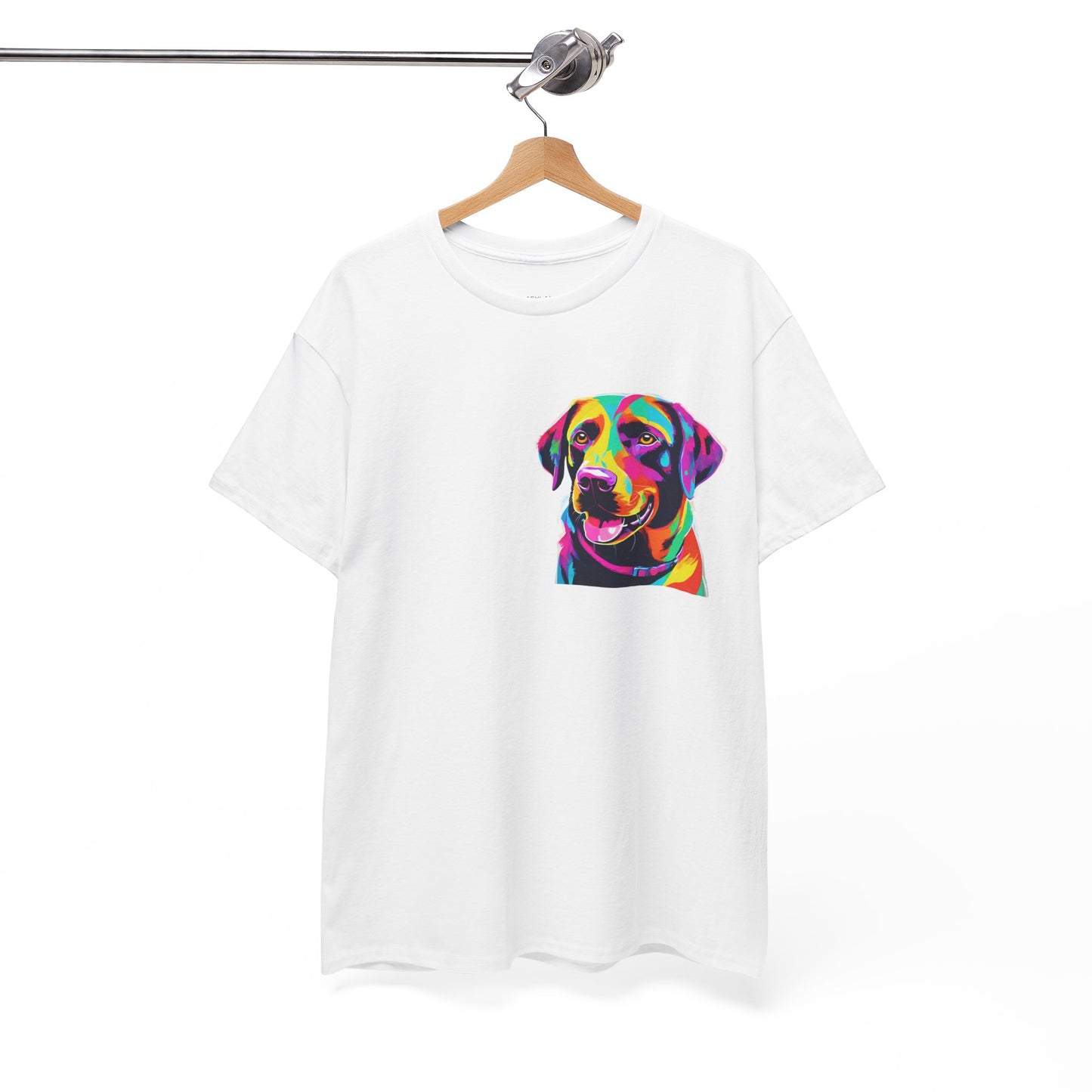 Pop Art Lab Dog in the Heart Flashlander Gym Shirt