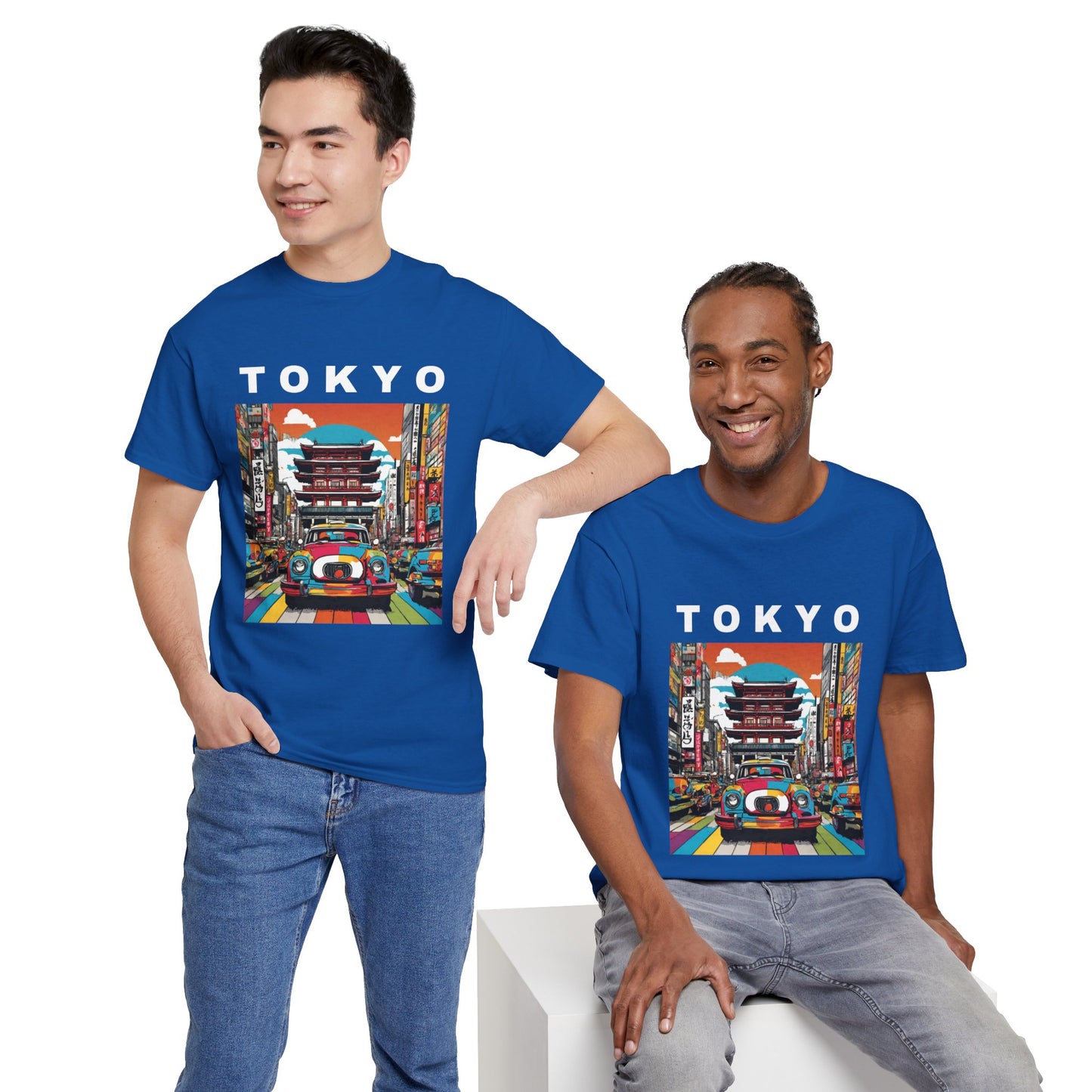 Tokyo Vintage Street Art Pop - Flashlander Gym Shirt