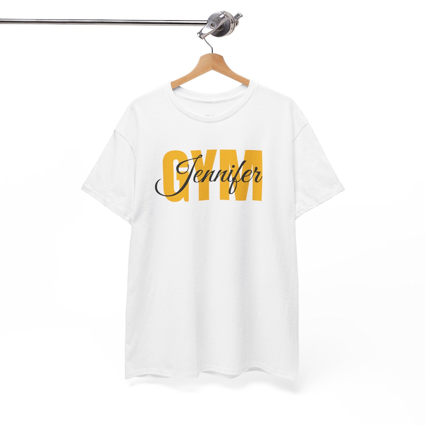 Personalized Gym Shirt, Gym Shirt, Fitness Shirt, Short Sleeve, Gift, Custom Name Gym, Logo, Your Own Text, Workout, Exercise, Gymnastics