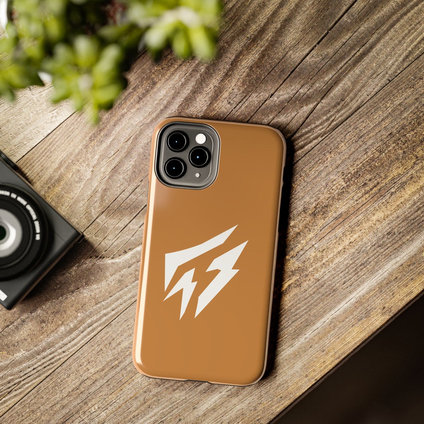 Flashlander Thunders Tough Phone Cases for all Iphone and Samsung Galaxy Light Brown