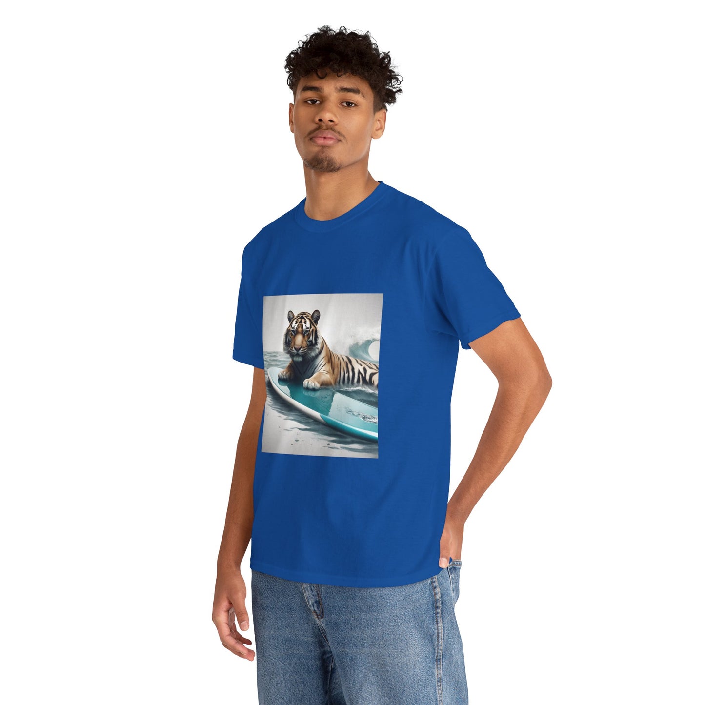 Camiseta deportiva vintage Flashlander de Tiger Surfing